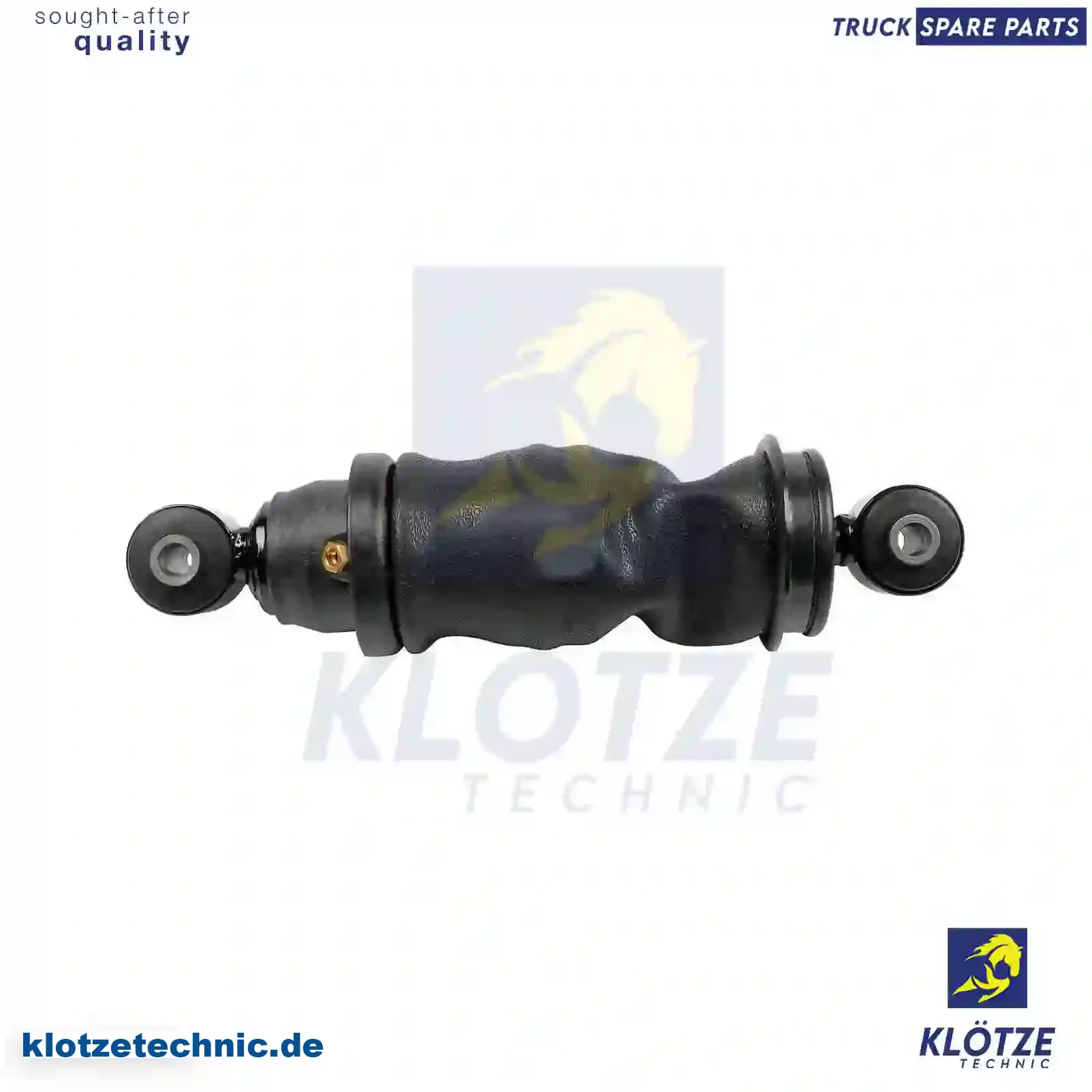 Cabin shock absorber, with air bellow, 9428906119, , , || Klötze Technic