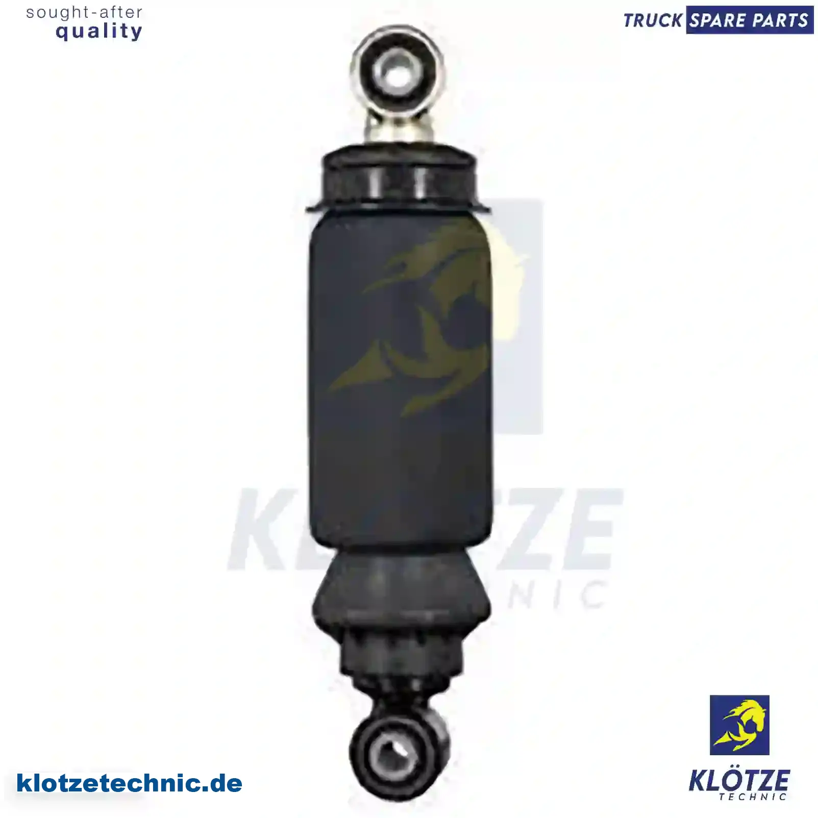 Cabin shock absorber, with air bellow, 9408904919 || Klötze Technic