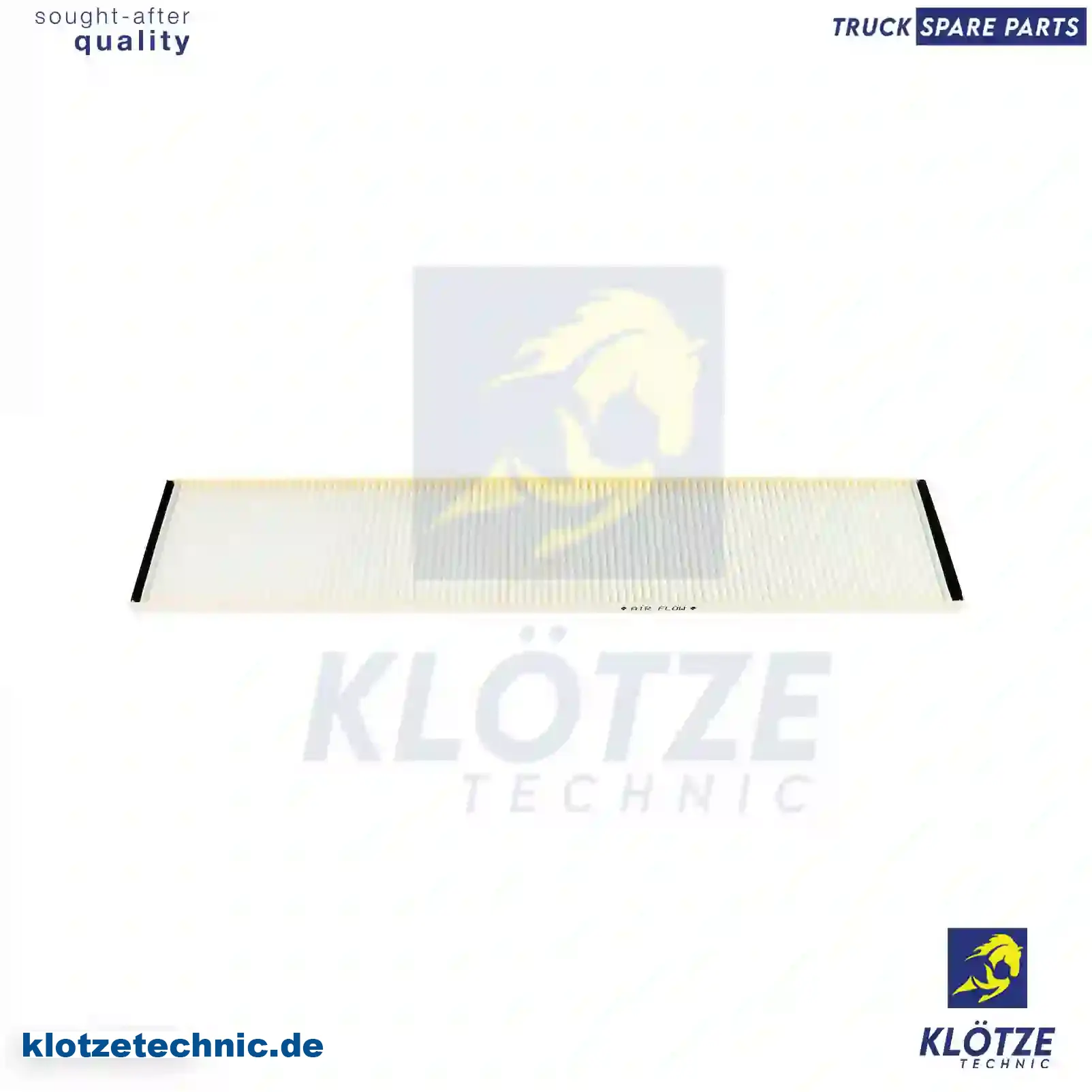 Cabin air filter, 0018356147, , , || Klötze Technic