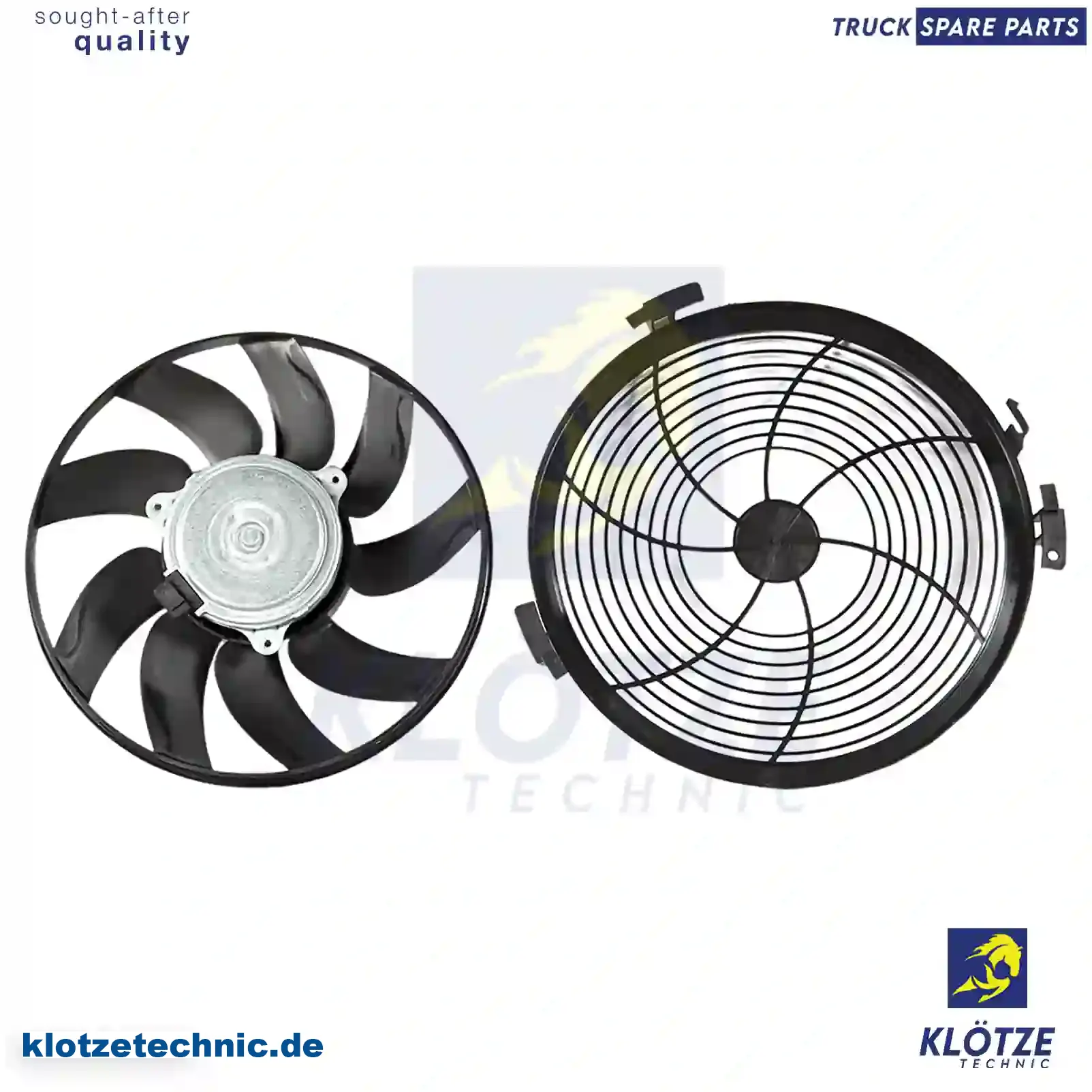 Fan, air conditioning, 9065000393, 2E0959455 || Klötze Technic