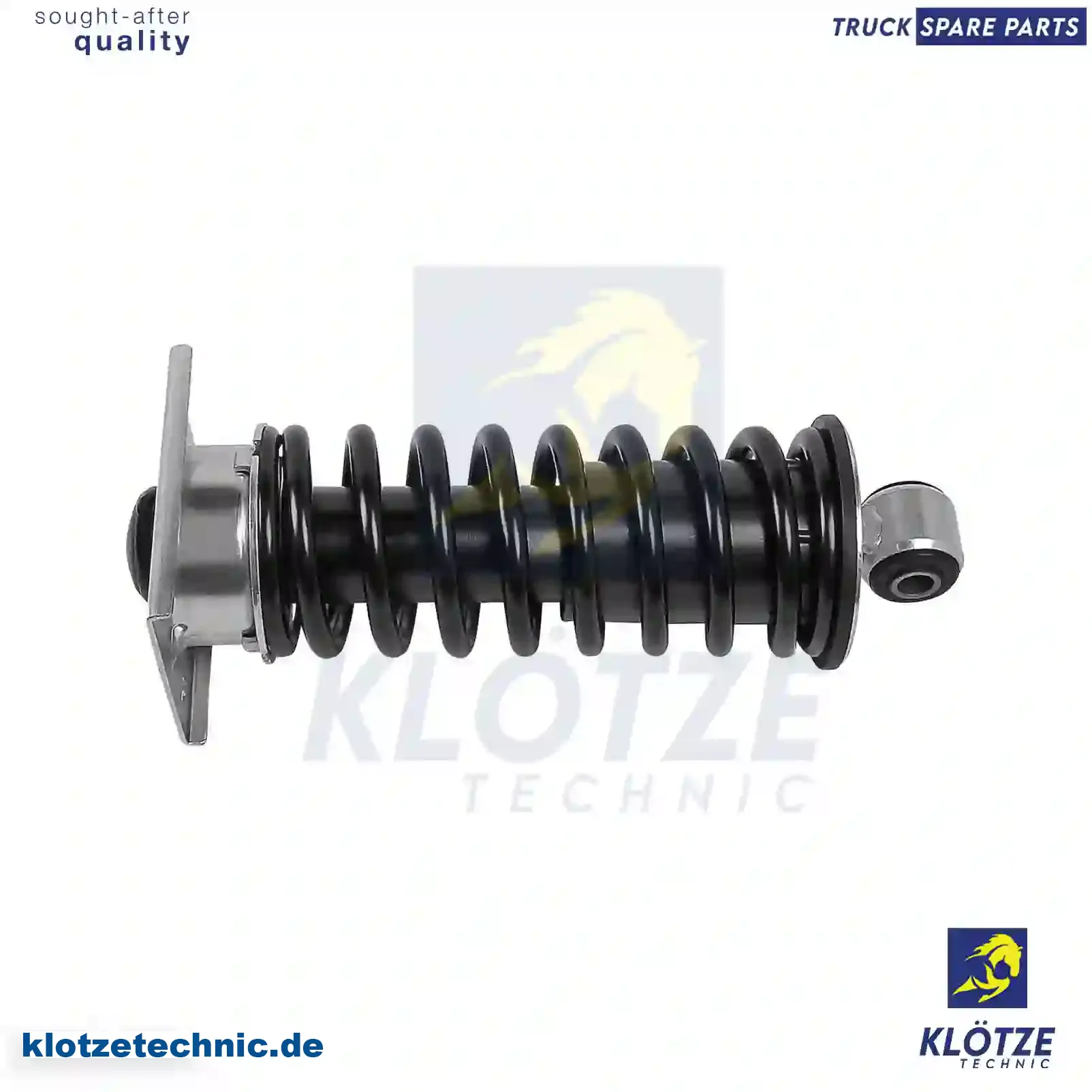 Cabin shock absorber, 9408900819, 9408900919, 9408901319, 9408901519, 9583170403 || Klötze Technic