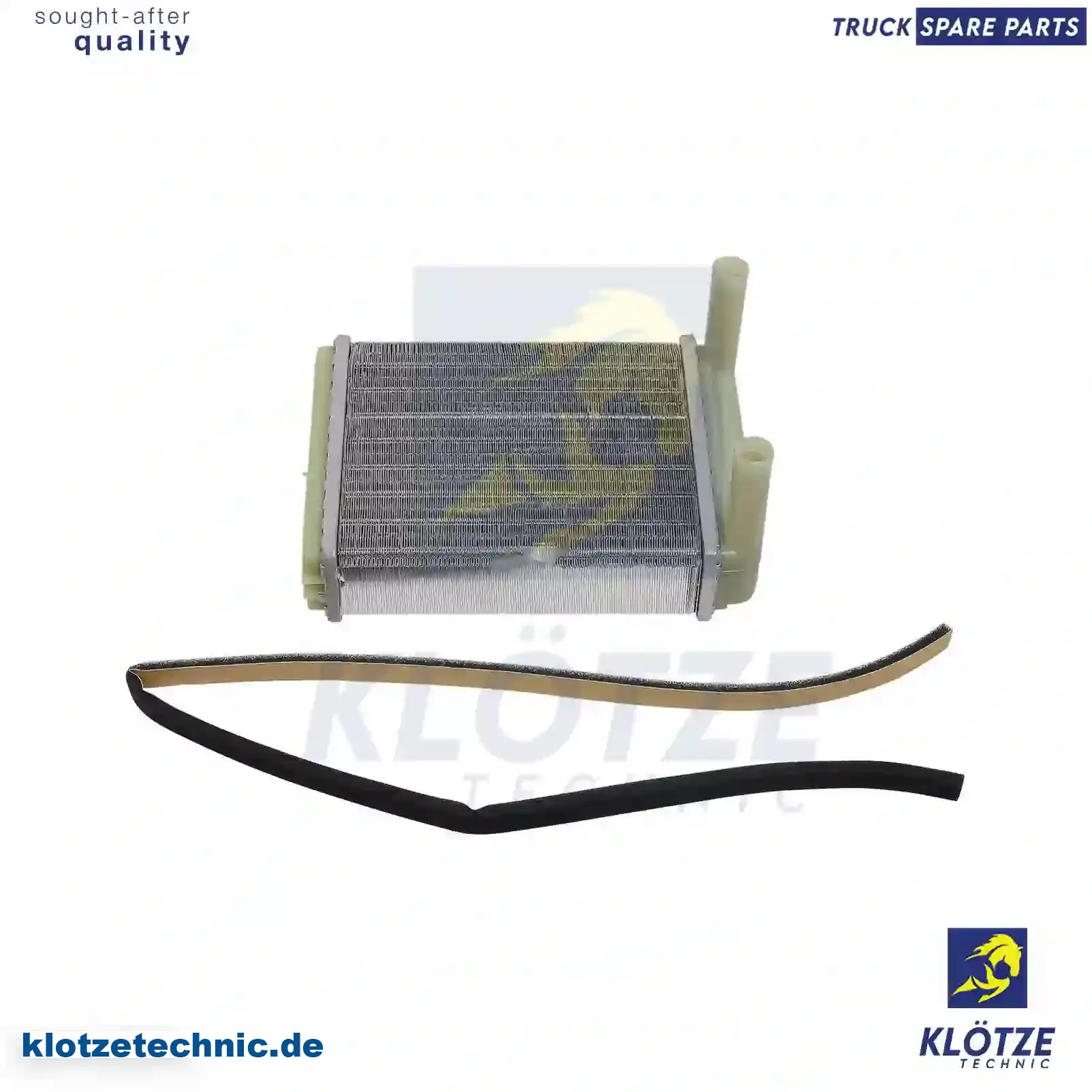 Heat exchanger, 0038353501, ZG10009-0008, || Klötze Technic