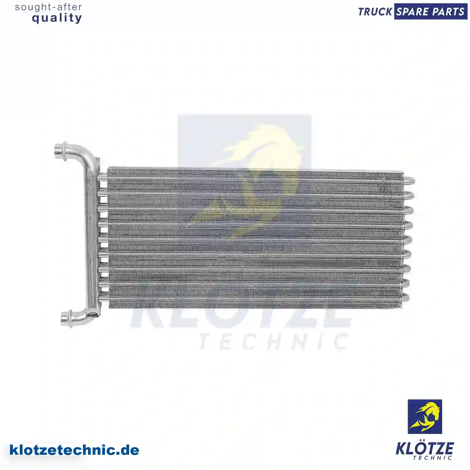 Heat exchanger, 0038358901, , || Klötze Technic