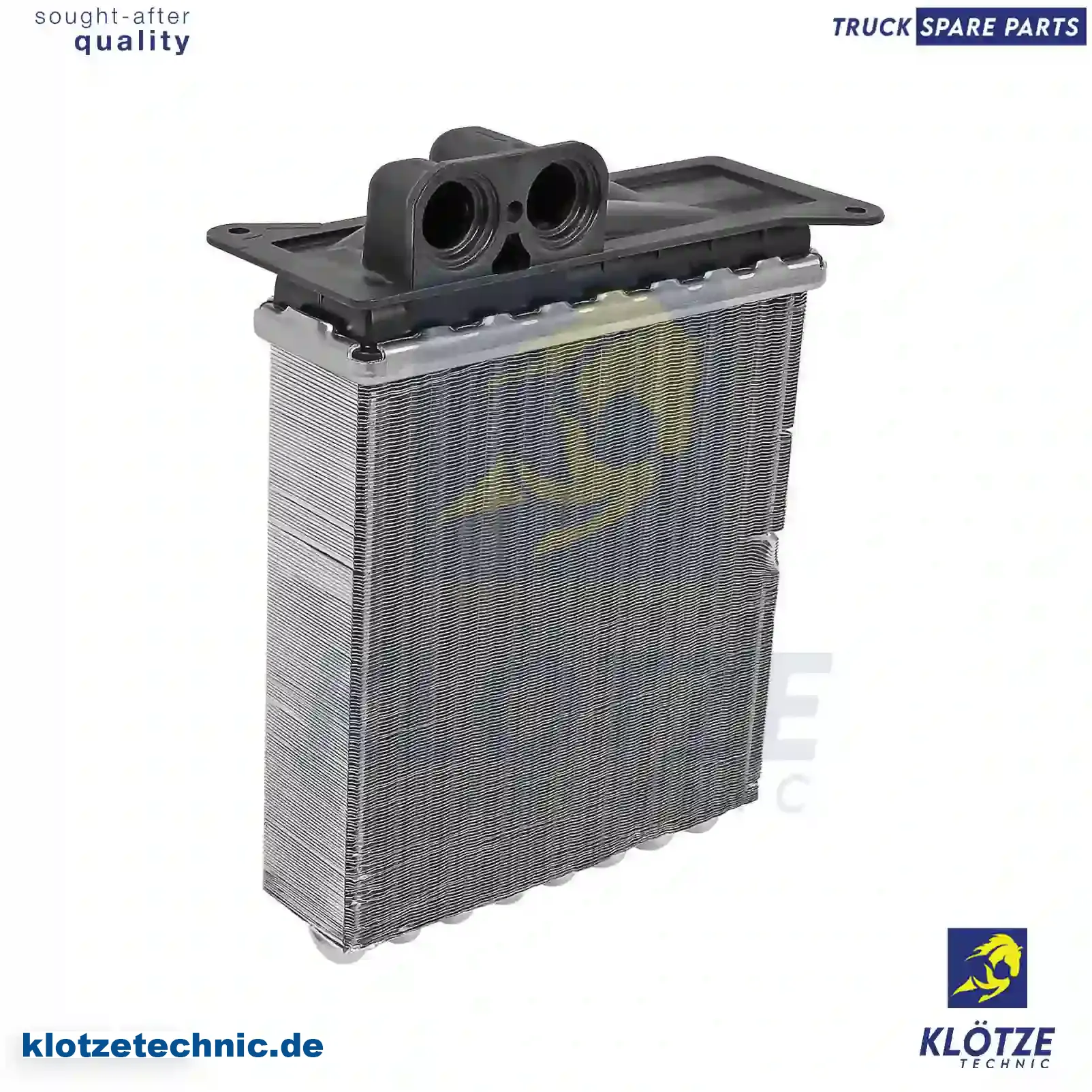 Heat exchanger, 0038359001, 2E0819017D, || Klötze Technic