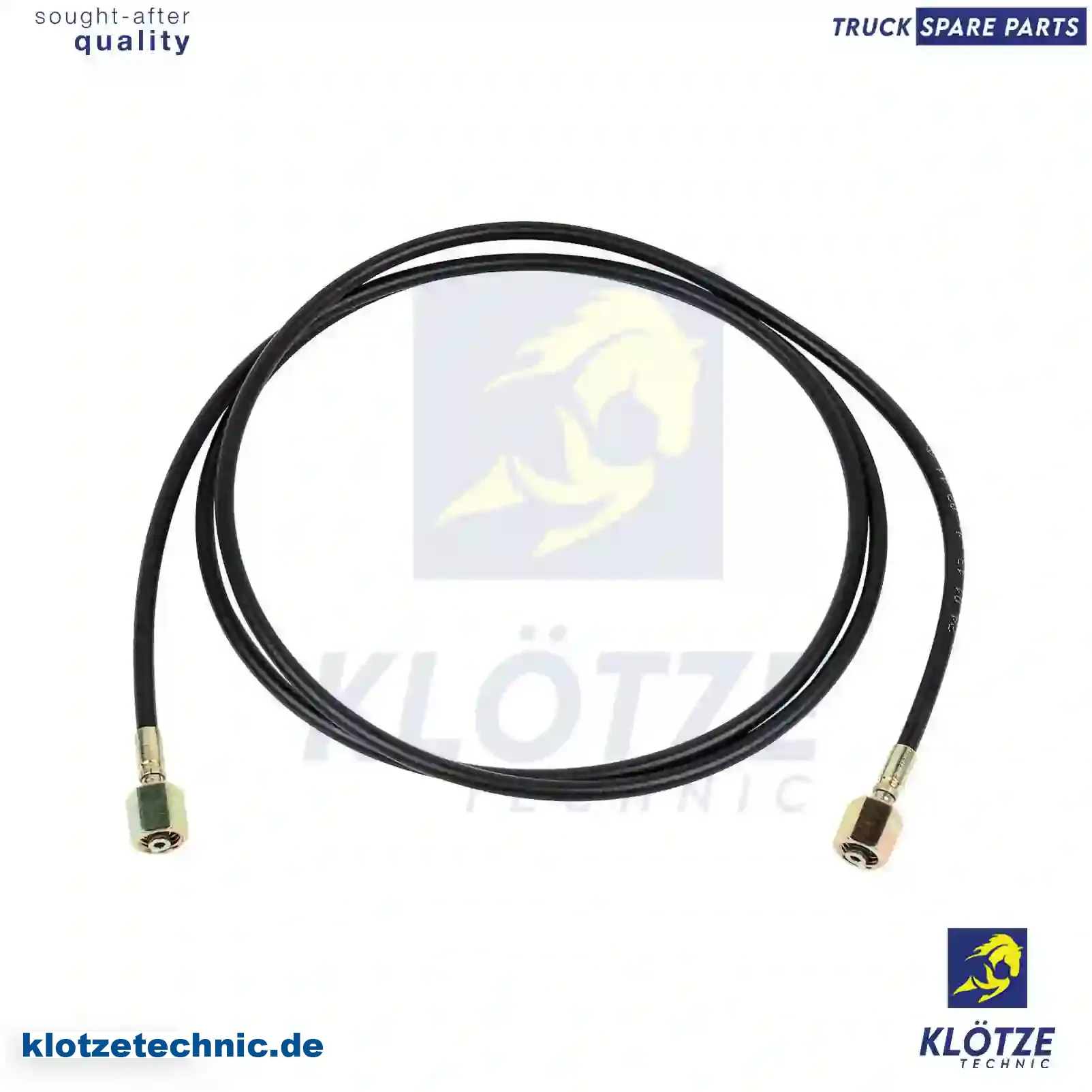 Hose line, cabin tilt, 9405530282, ZG00262-0008 || Klötze Technic