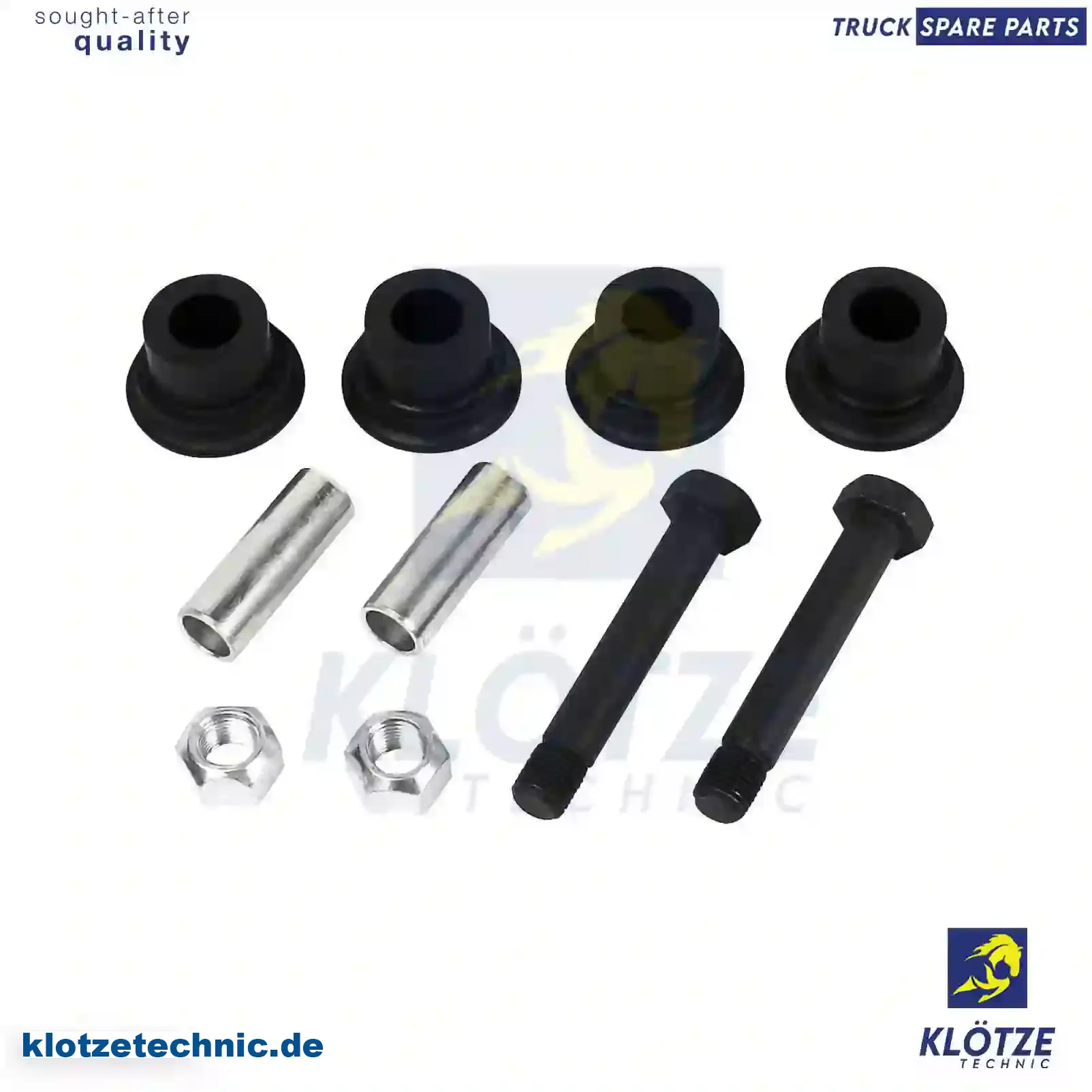 Repair kit, cabin suspension, 3875860531, 3878910717, 3878910957, 6203100077, 6218910057 || Klötze Technic