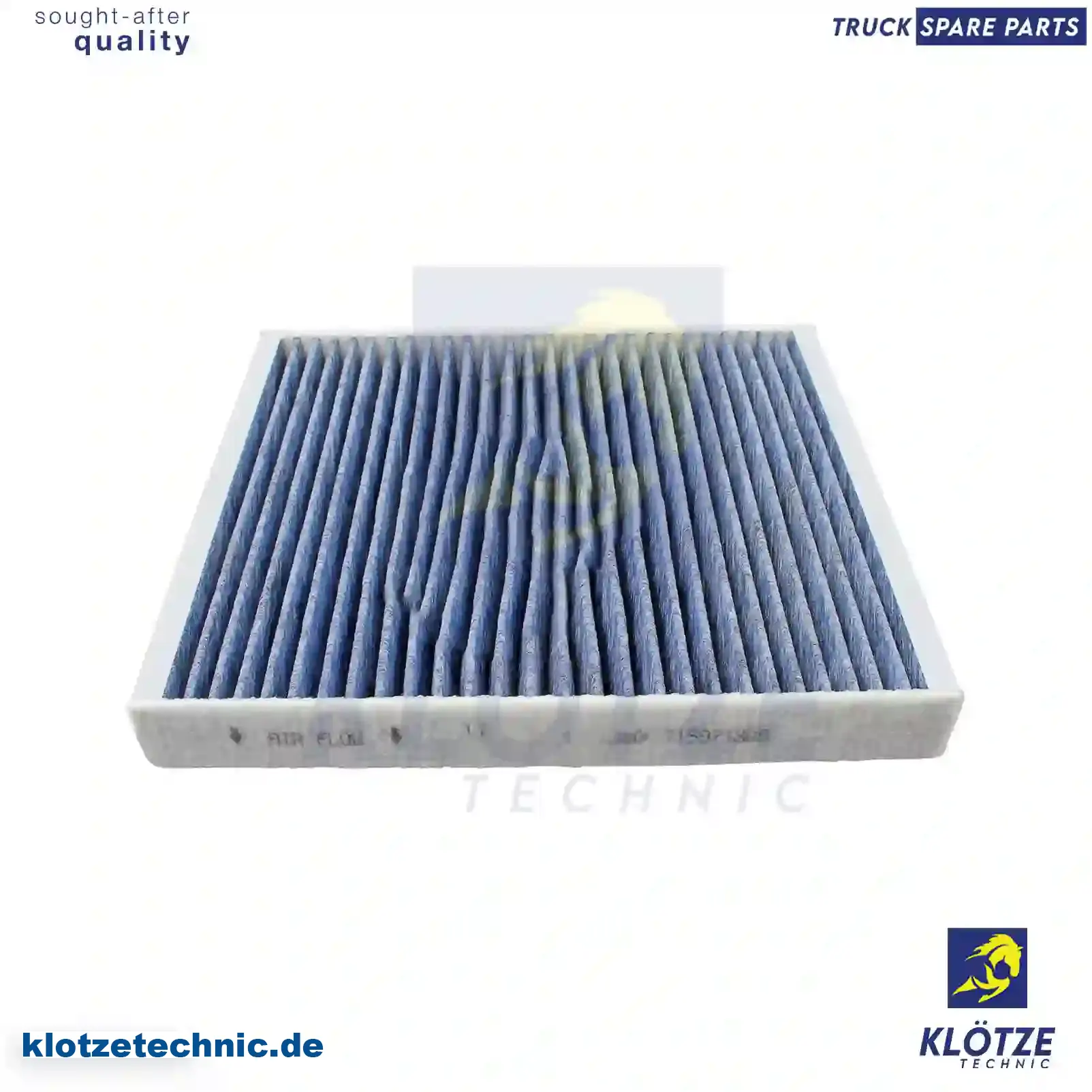 Cabin air filter, biofunctional, 65619100001, 5Q0819669, , , || Klötze Technic