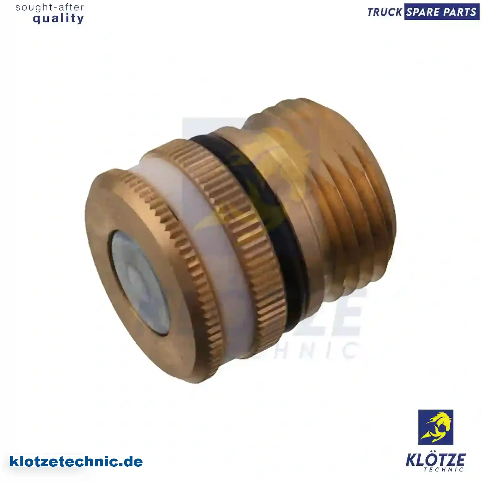 Drain plug, cabin tilt pump, 1541980, 541980, ZG60638-0008 || Klötze Technic