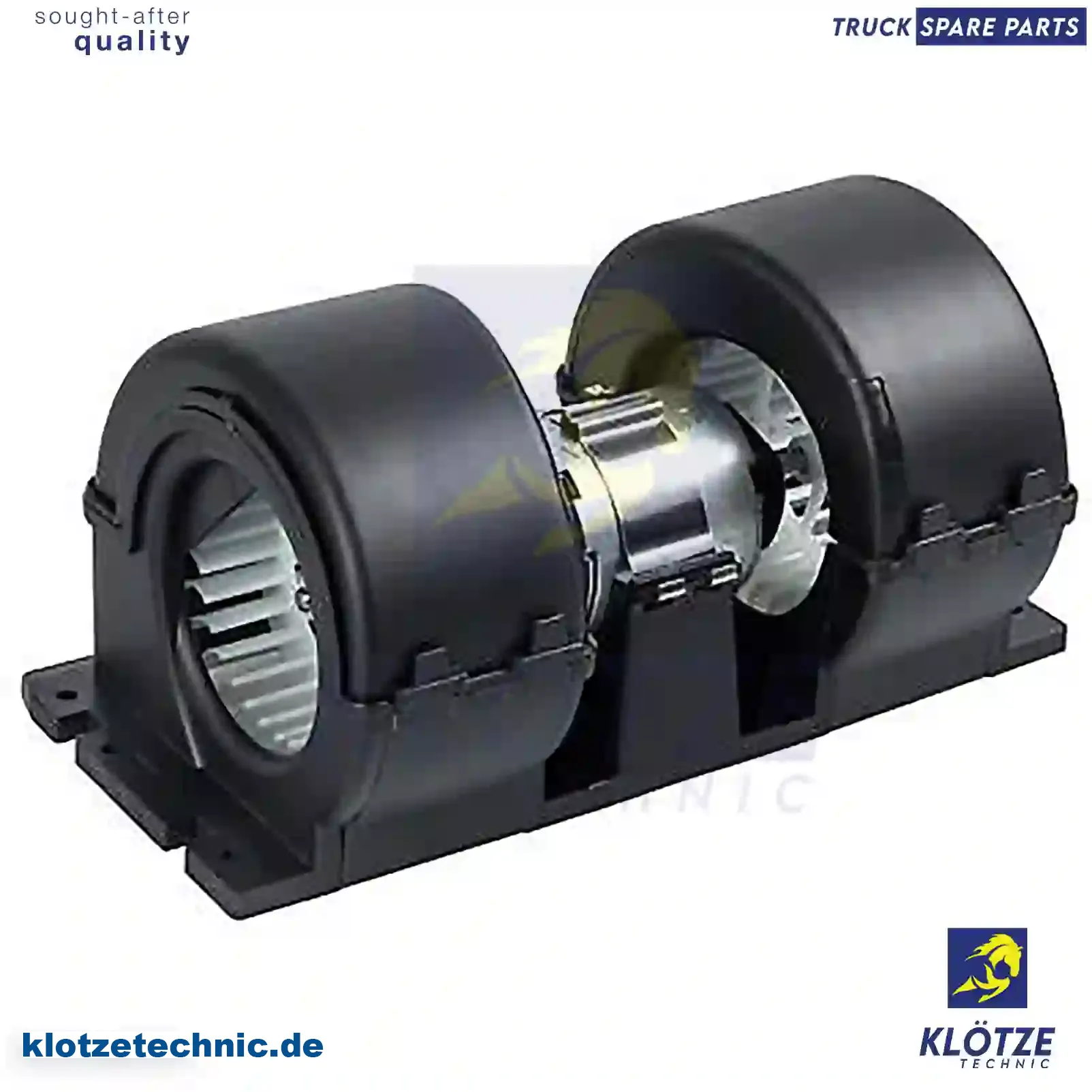 Interior blower, 1708074, 1829384, 2210554, 7421396111, 7484903030, 21396111, 84903030 || Klötze Technic