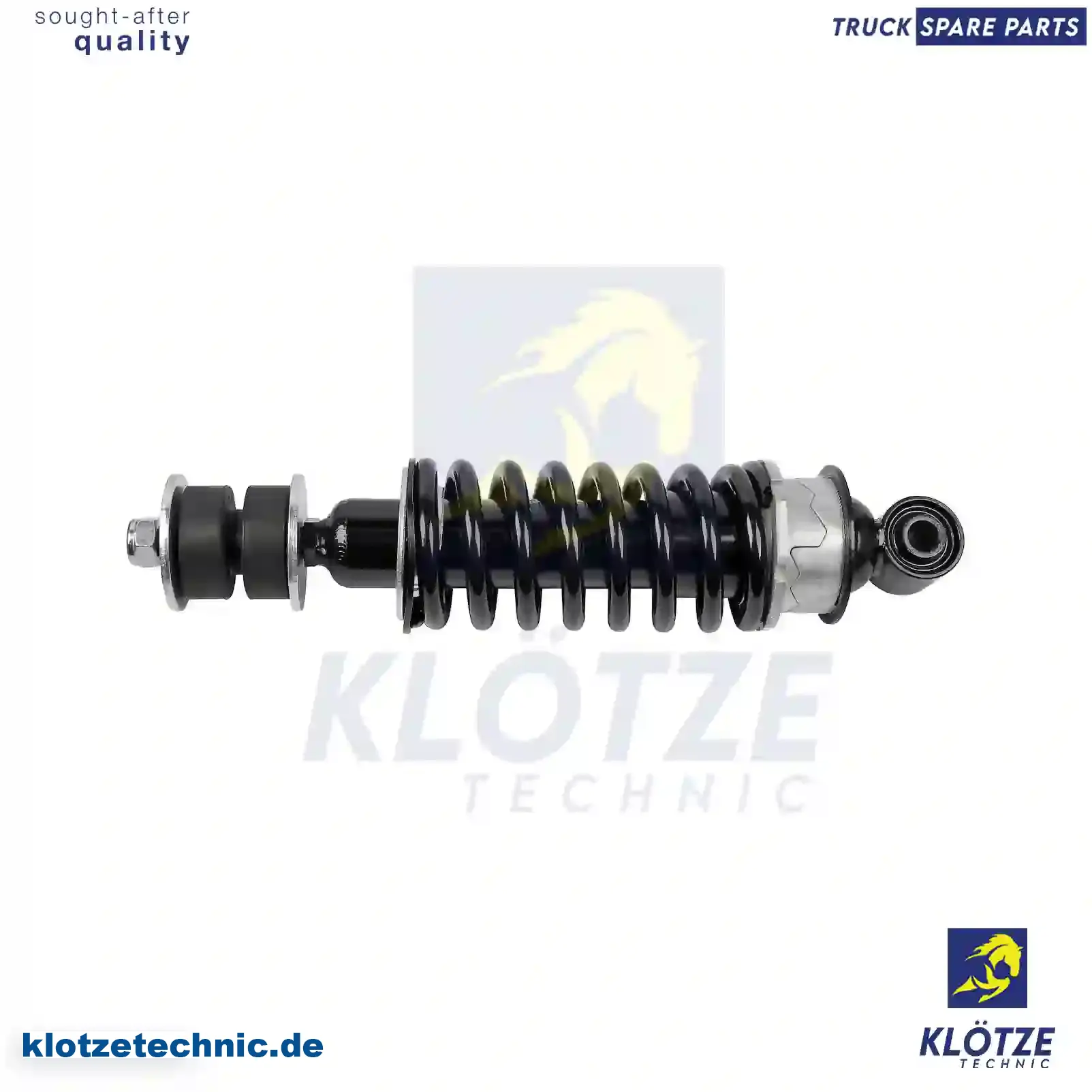 Cabin shock absorber, 1260942, 1265272, 1377828, 1792420, ZG41187-0008 || Klötze Technic