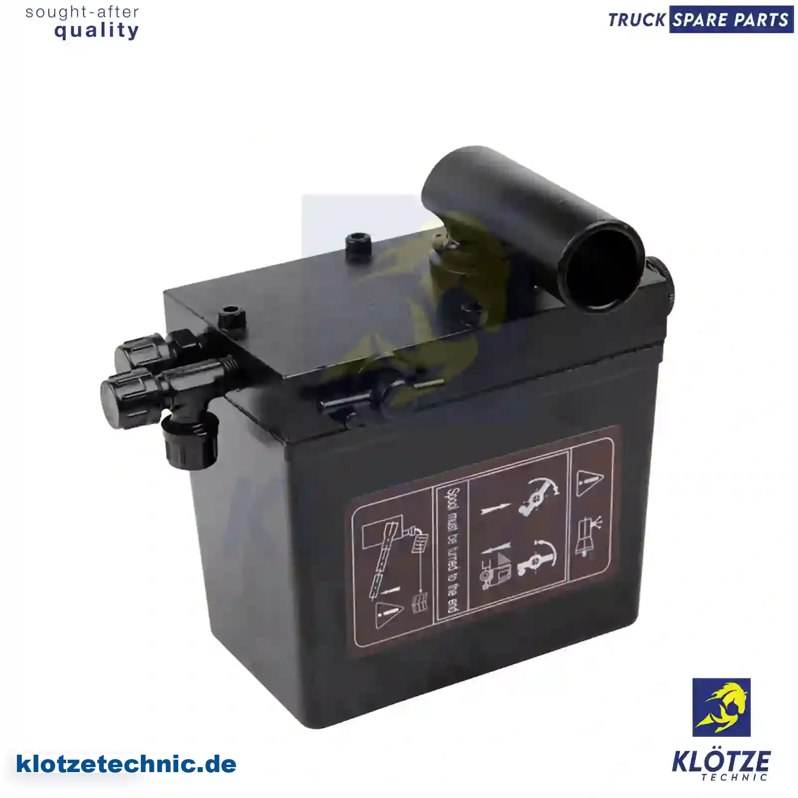 Cabin tilt pump, 8160173, 98455864, , , , , , || Klötze Technic