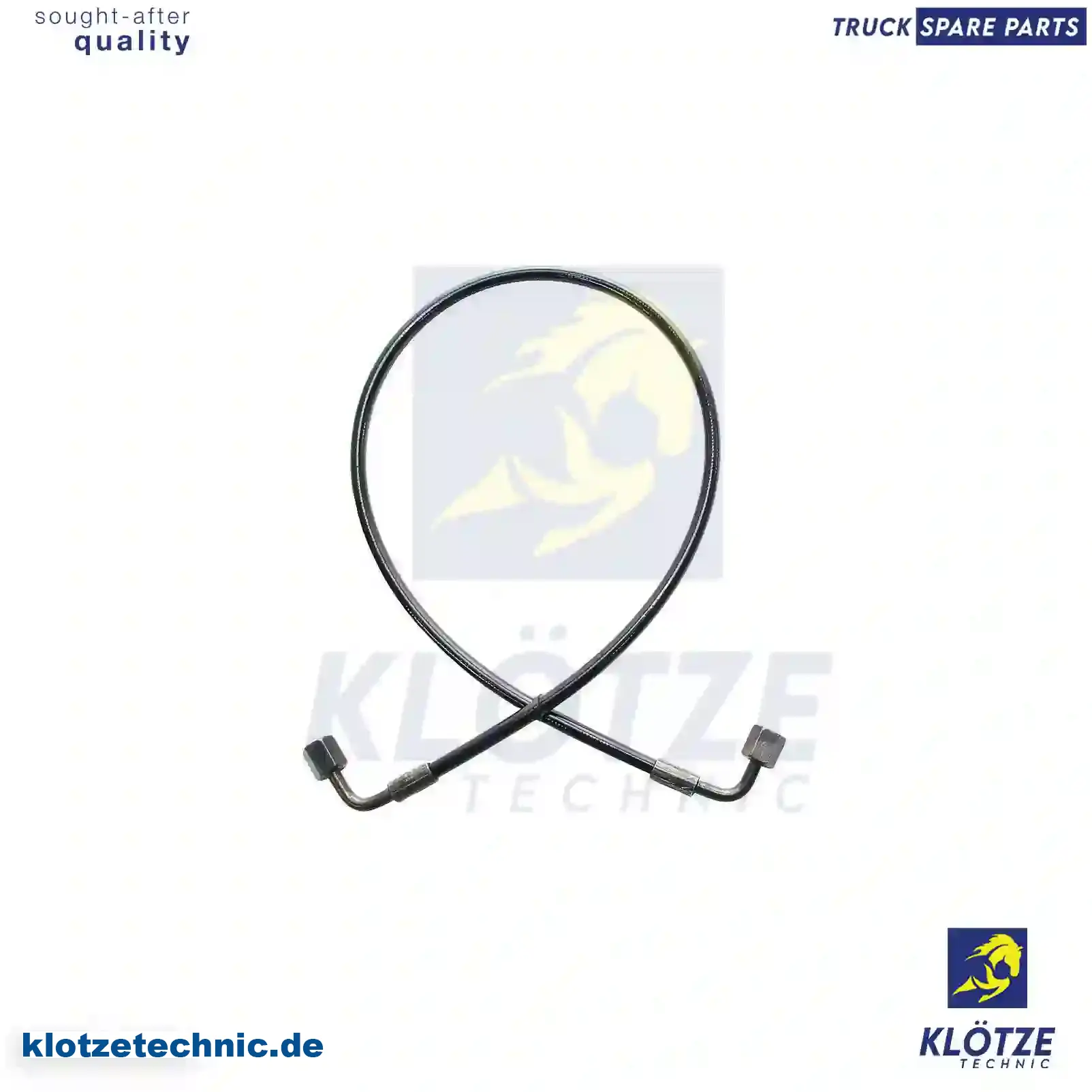 Hose line, cabin tilt, 1371207, 1526571, 2142433, ZG00236-0008 || Klötze Technic