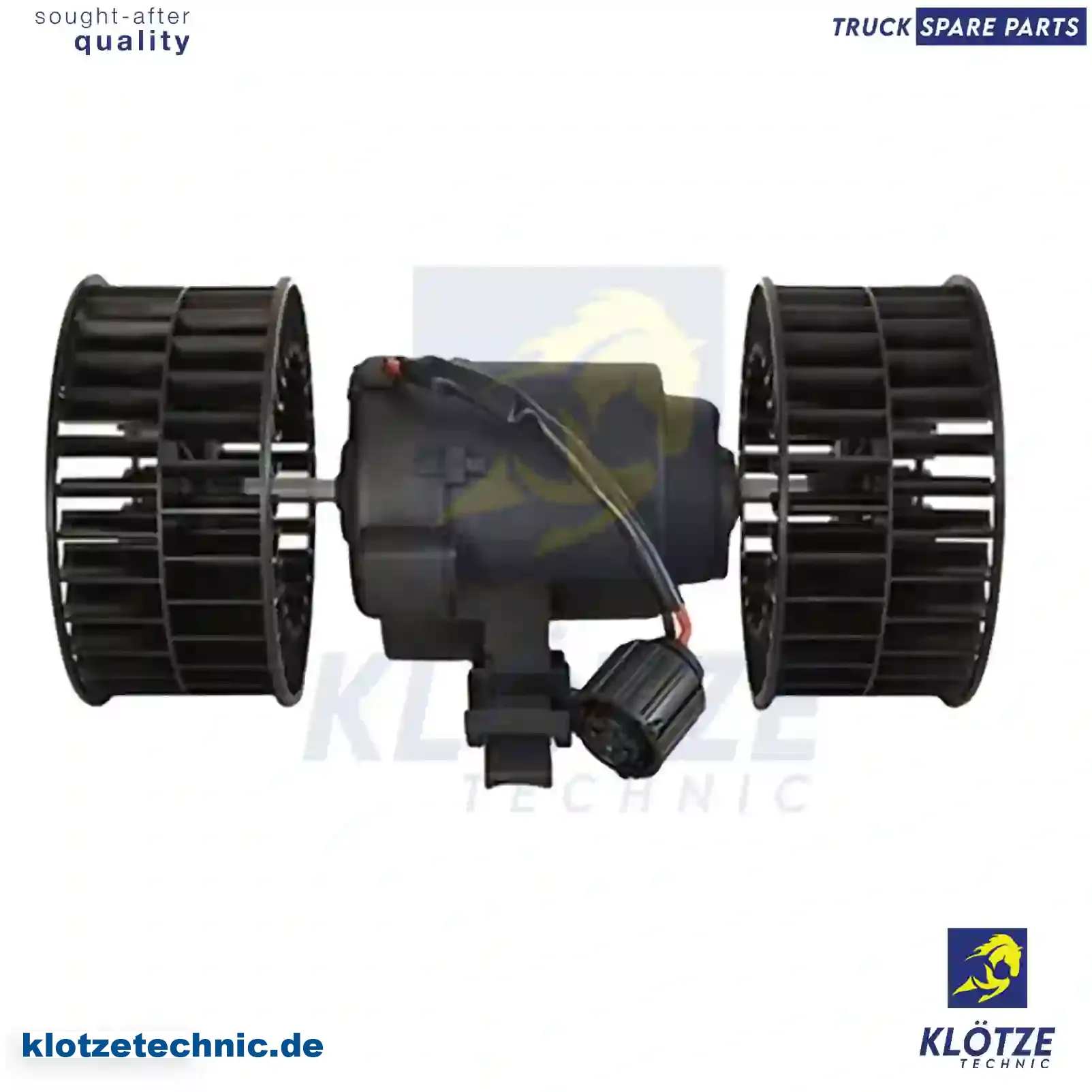 Fan motor, 1357713, 1401436, 1495692, ZG00214-0008 || Klötze Technic