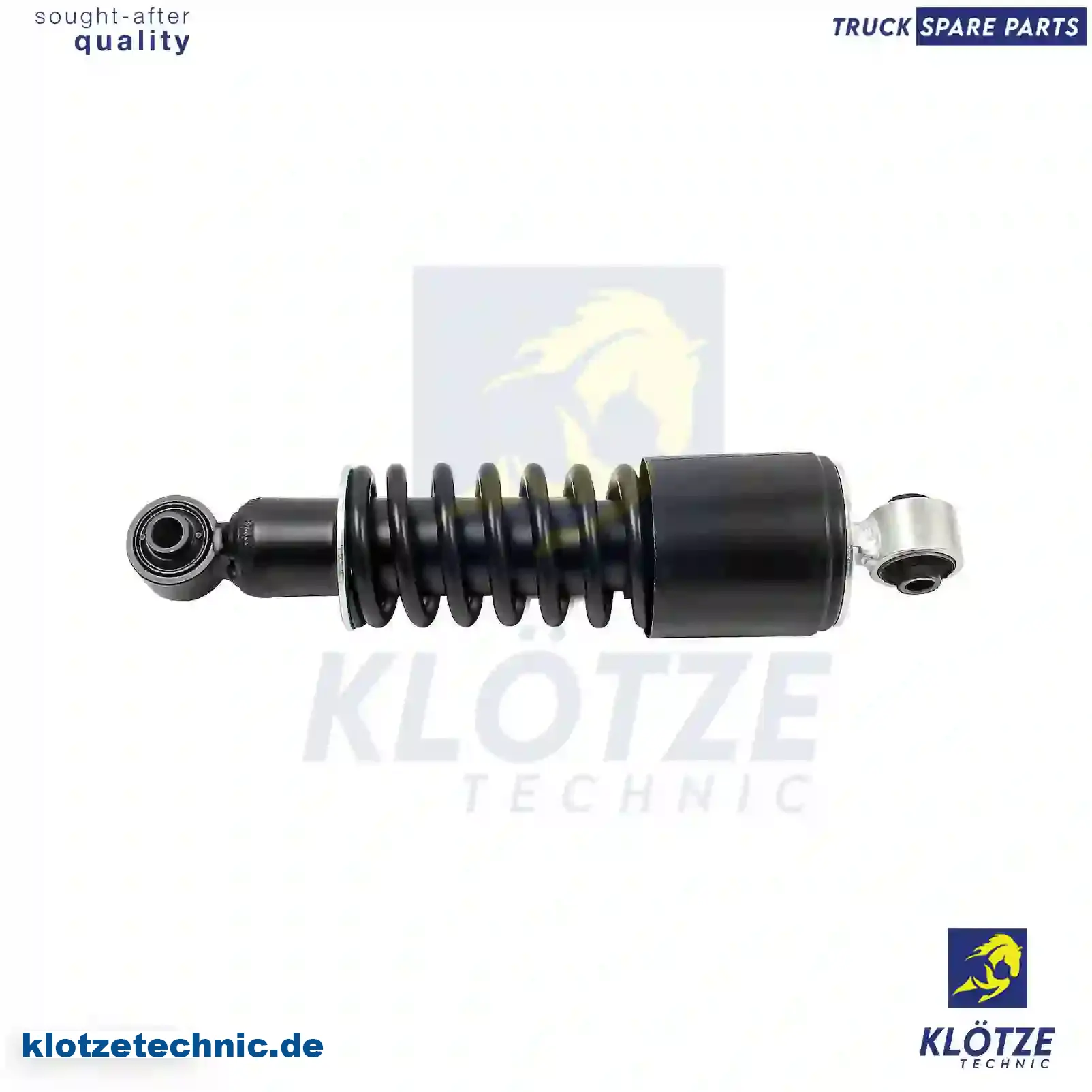 Cabin shock absorber, 5010532897, 50106 || Klötze Technic