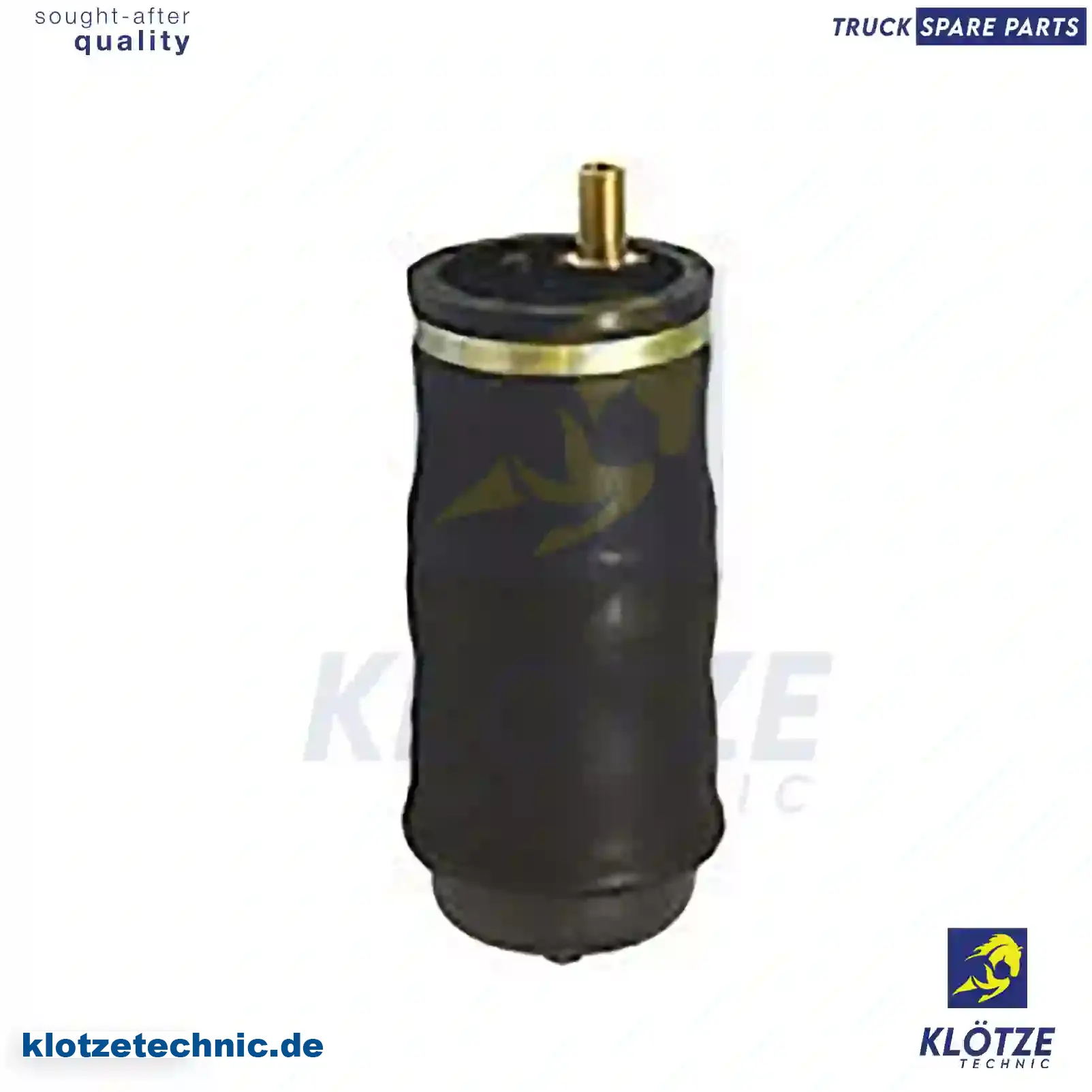 Air bellow, cabin shock absorber, 5000791271, 5000791272, 5010320096 || Klötze Technic