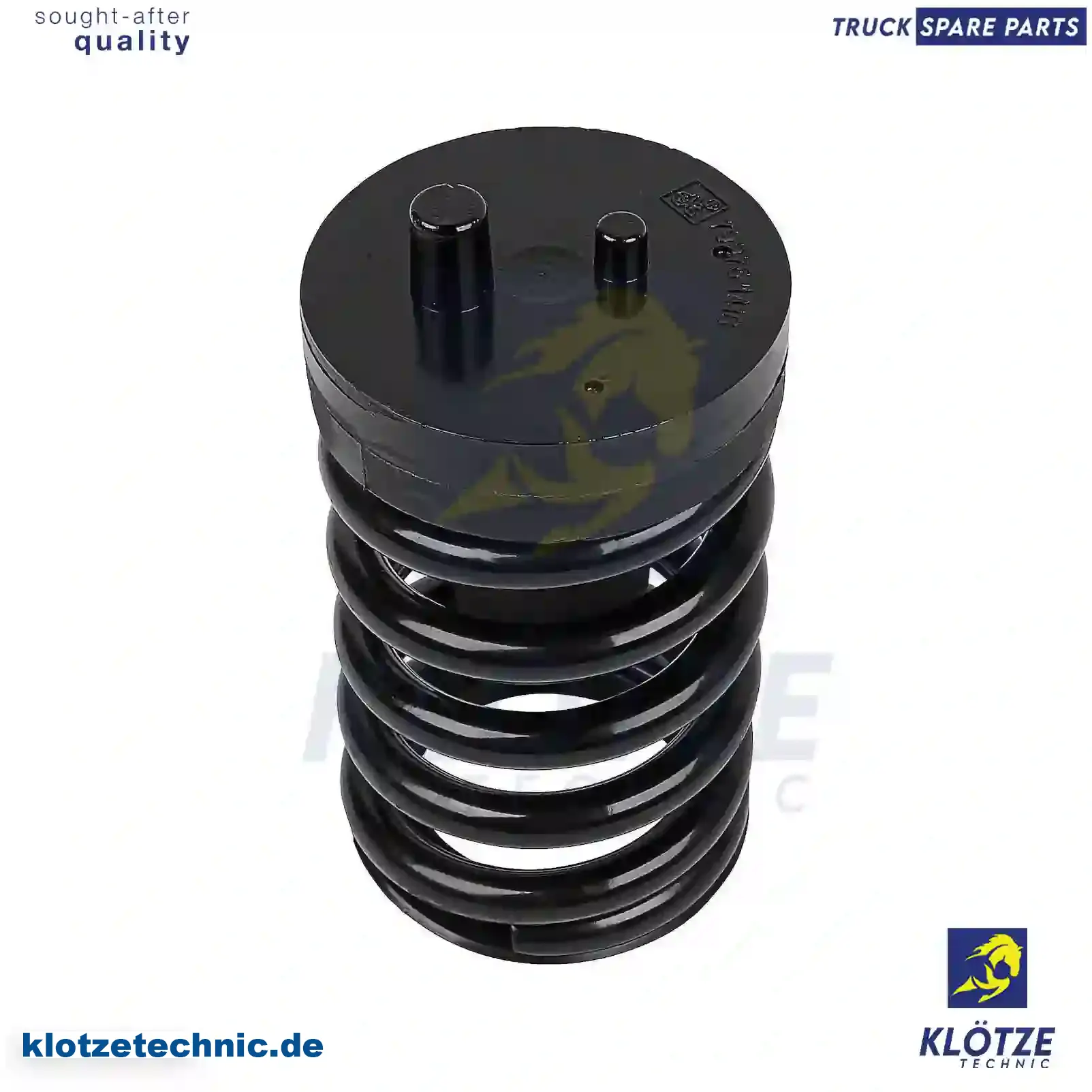 Spring, cabin shock absorber, 5010629785, ZG41669-0008, || Klötze Technic