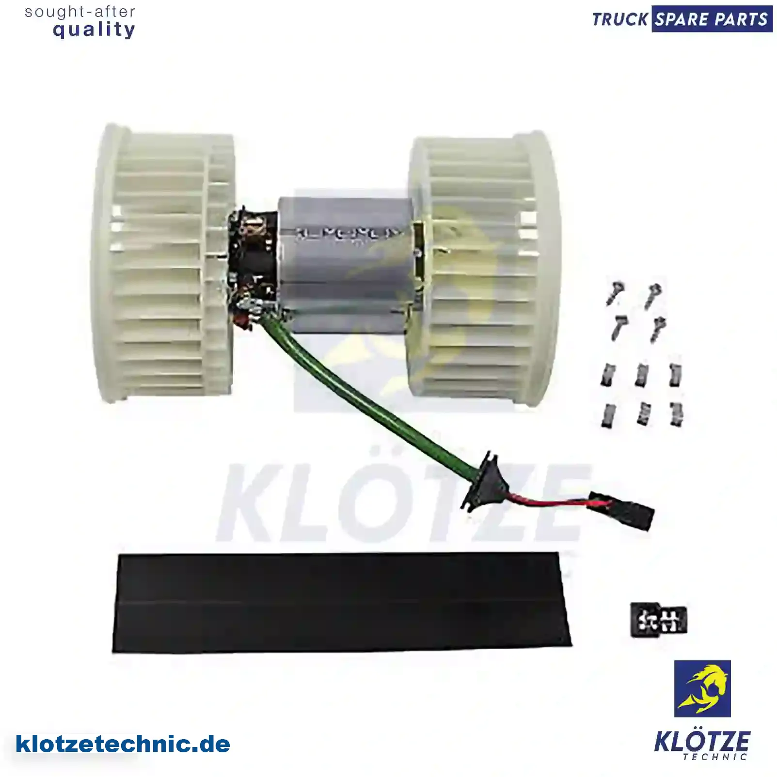 Fan motor, 42553954, ZG00231-0008 || Klötze Technic