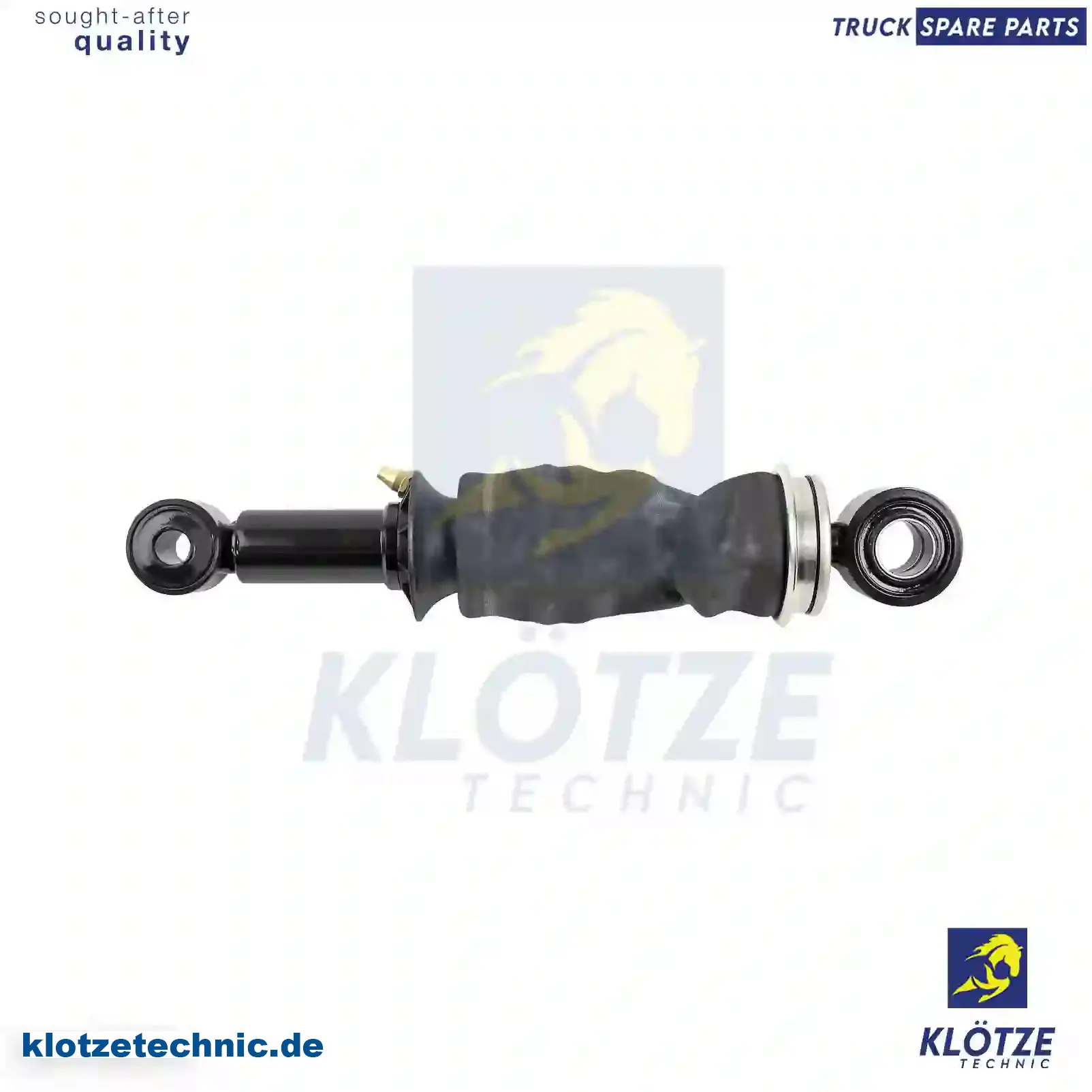 Cabin shock absorber, with air bellow, 500357351, ZG41223-0008, , , || Klötze Technic