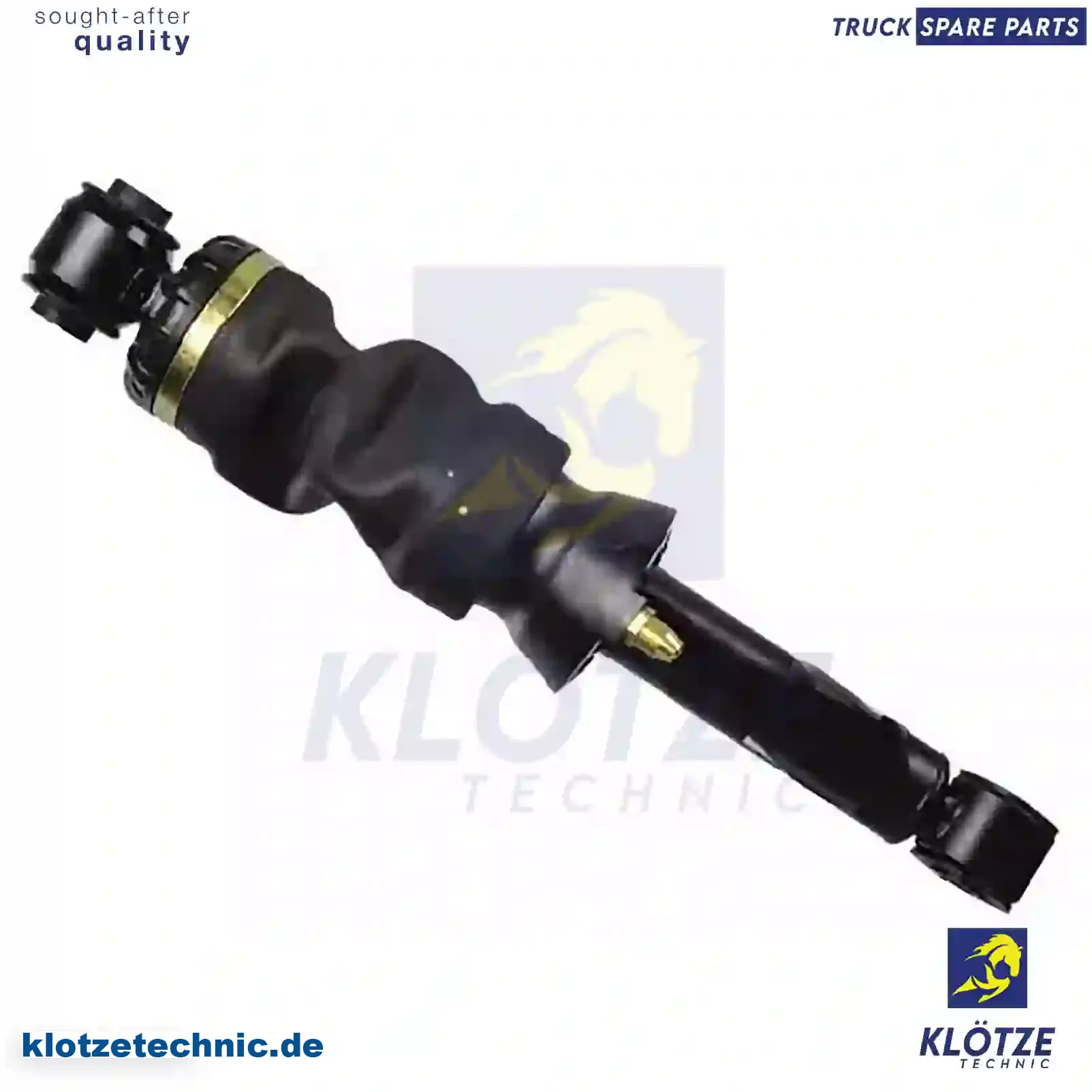 Cabin shock absorber, with air bellow, 504060241, 97383888, ZG41224-0008, || Klötze Technic