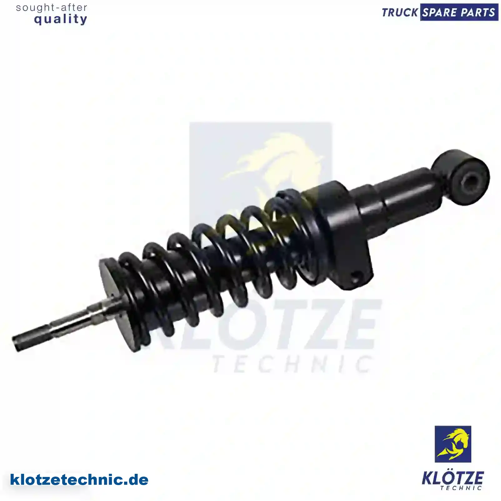 Cabin shock absorber, 504187113, 5801229969, 98408733, 99438144, 99449560, 99469924, ZG41195-0008 || Klötze Technic