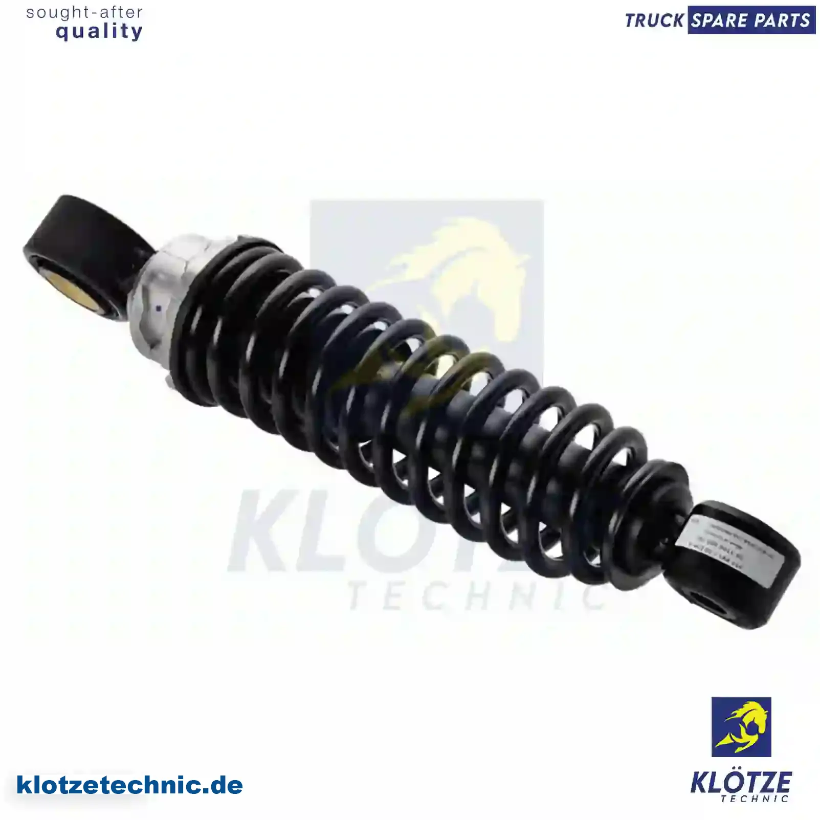 Cabin shock absorber, 504080348, ZG41198-0008 || Klötze Technic