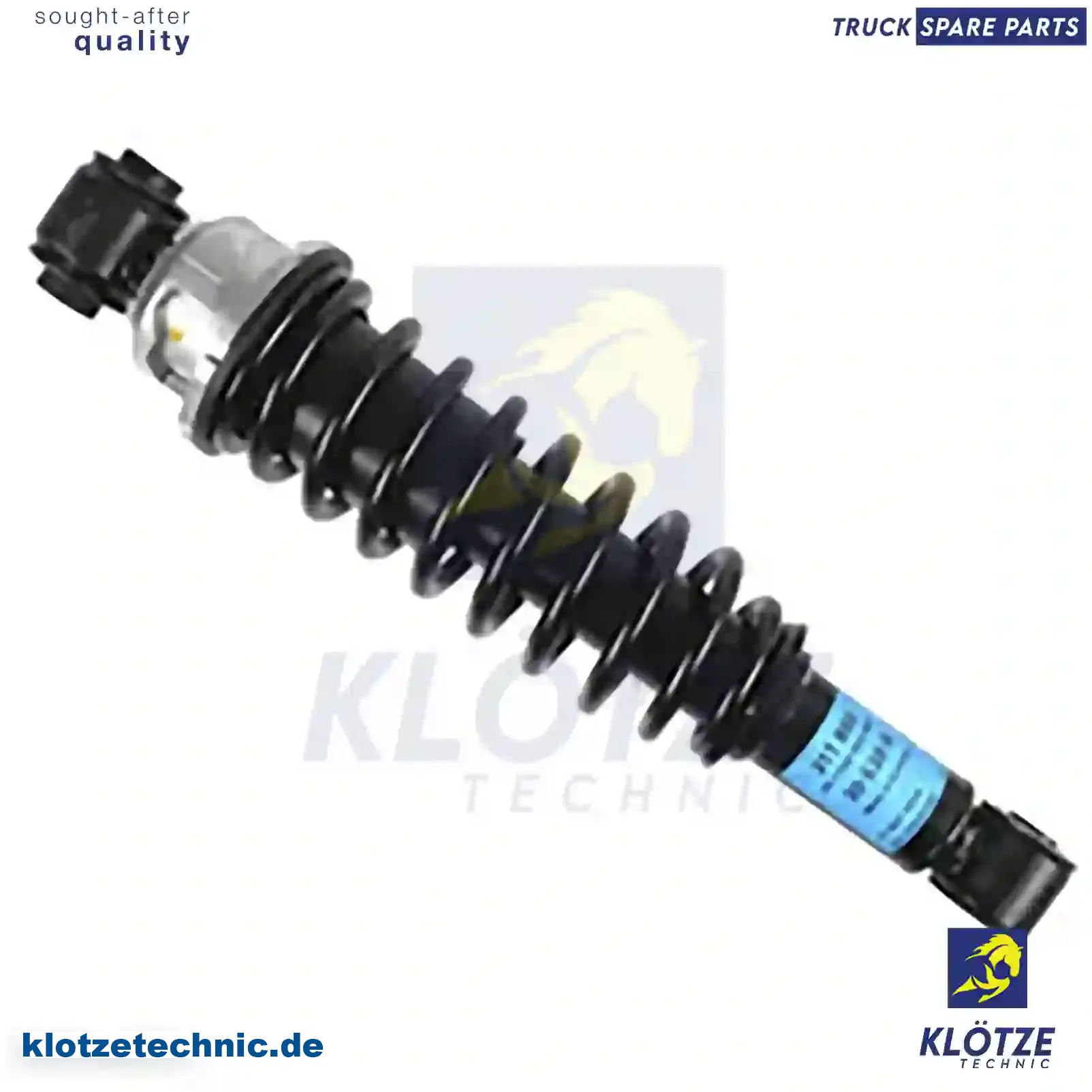 Cabin shock absorber, 504080440, 504115382, 504264116, ZG41199-0008 || Klötze Technic