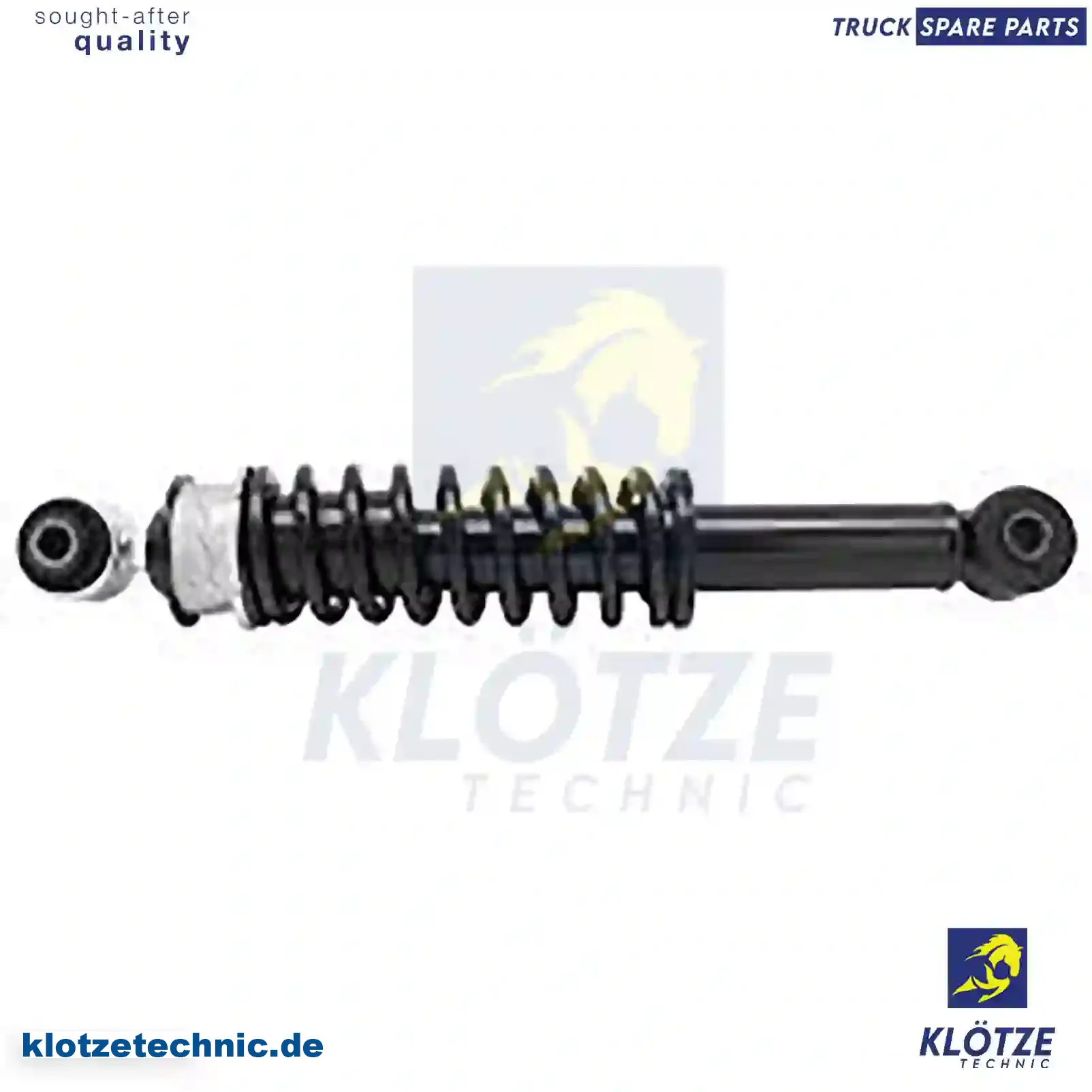 Cabin shock absorber, 504084380, , , || Klötze Technic