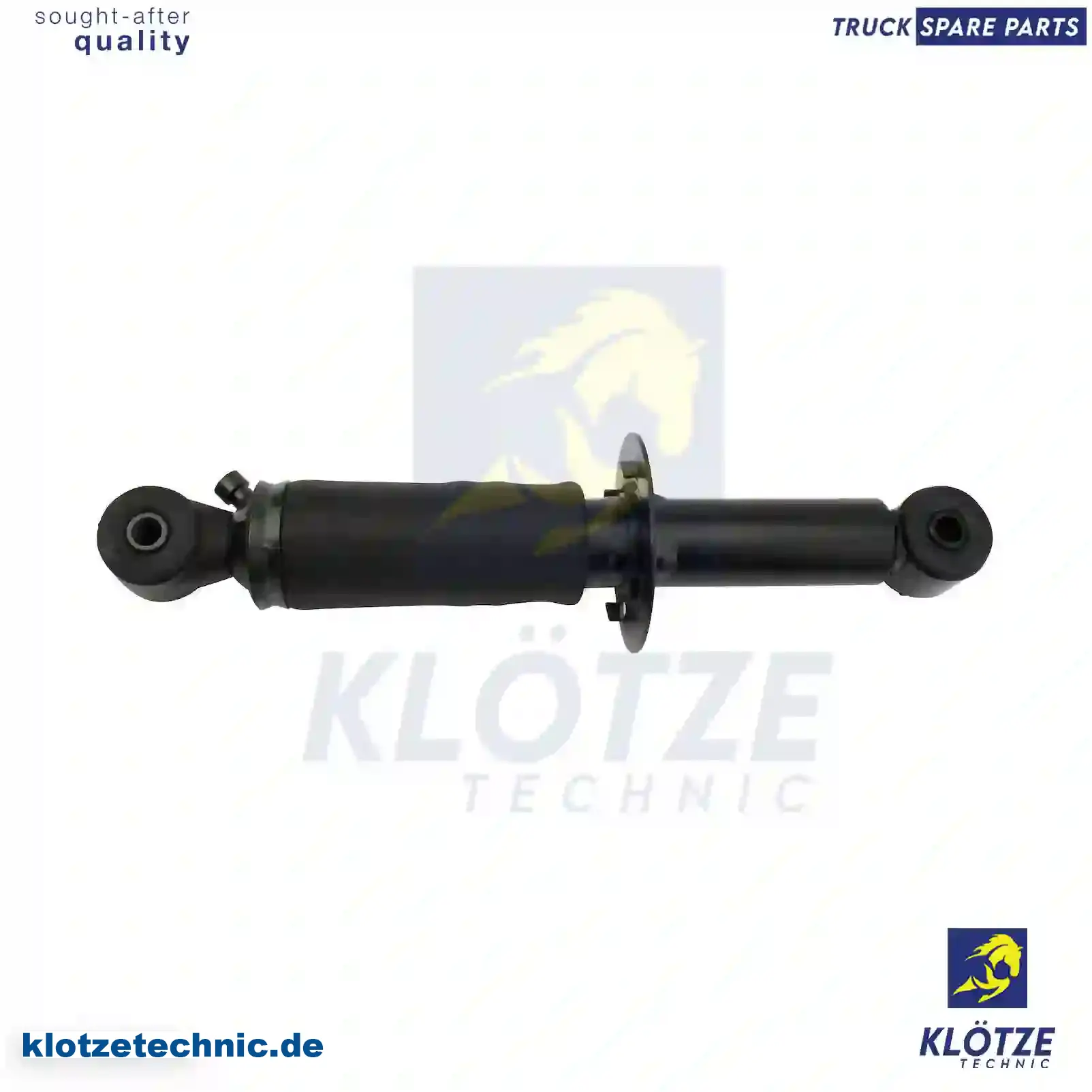 Cabin shock absorber, with air bellow, 1075444, , , , || Klötze Technic