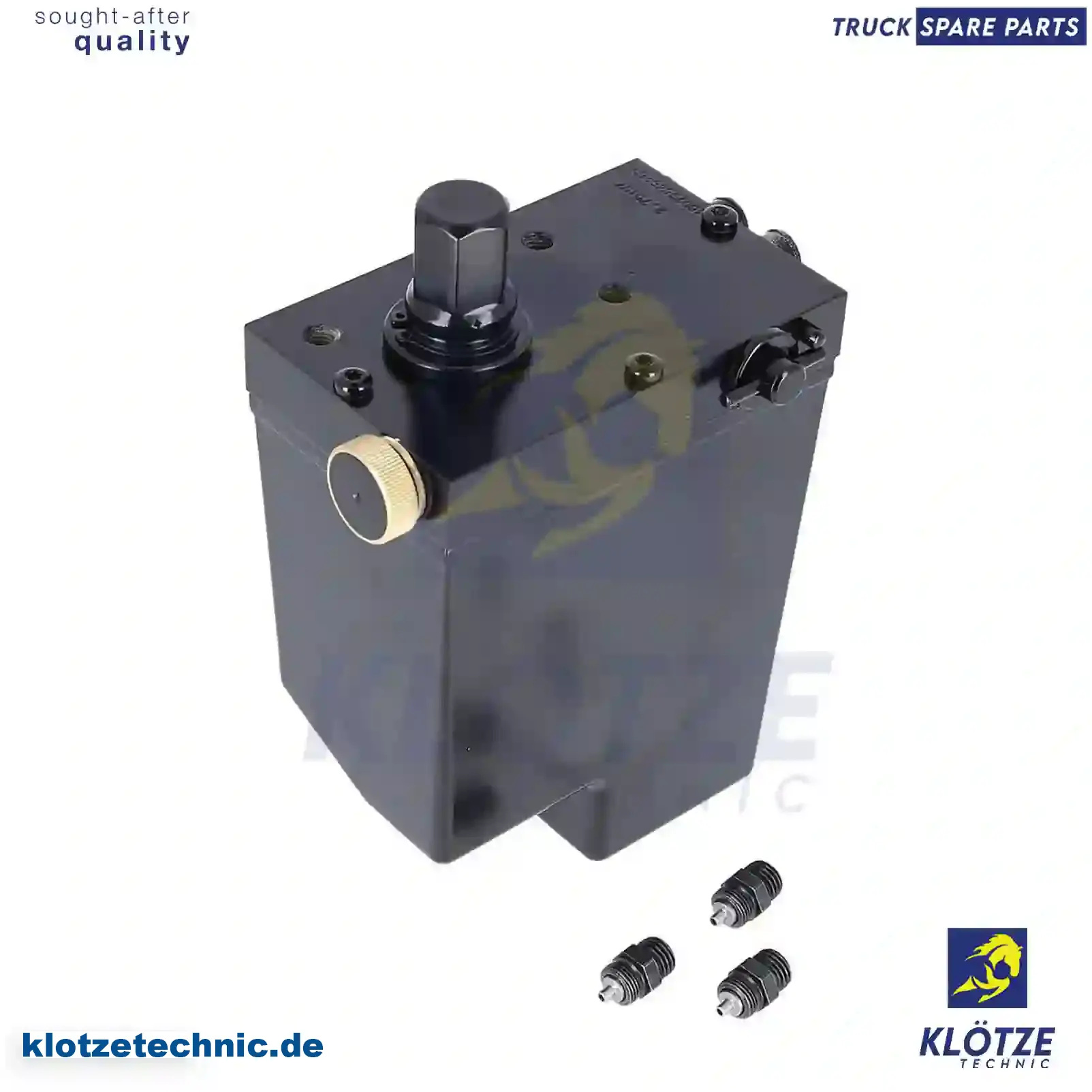 Cabin tilt pump, 20455262, 20917267, 20917279, 3198846, 3198846, 20455262, 20917279, 20917267 || Klötze Technic