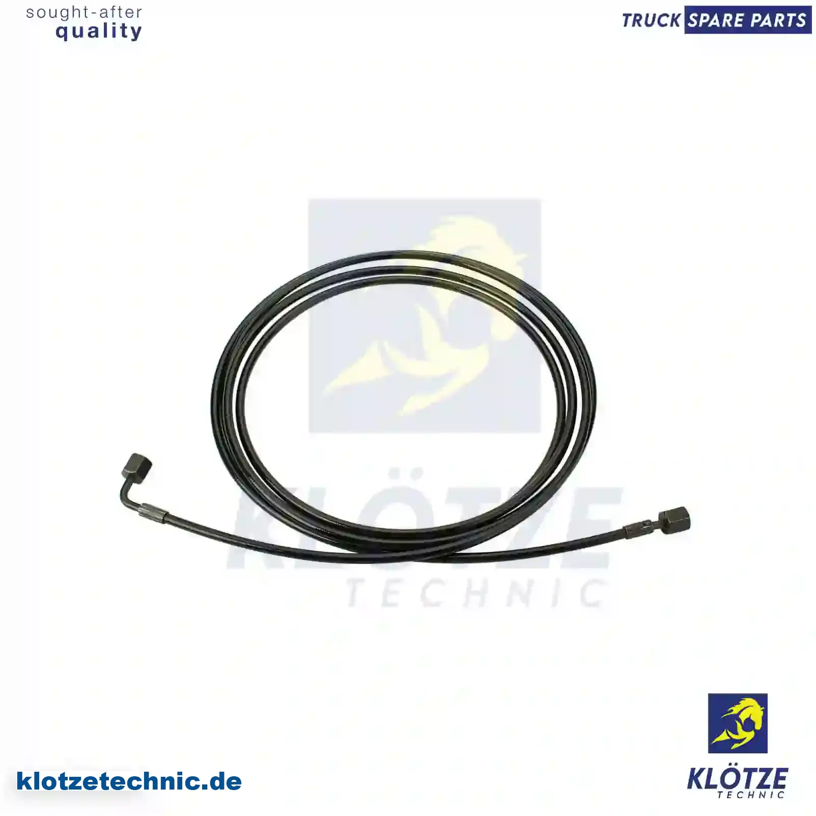 Hose line, cabin tilt, 3988821, ZG00247-0008 || Klötze Technic