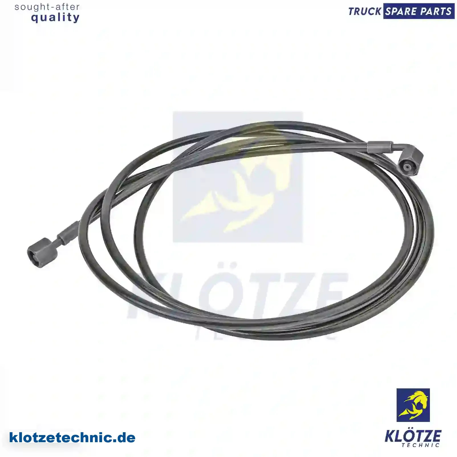 Hose line, cabin tilt, 1076188, ZG00255-0008 || Klötze Technic