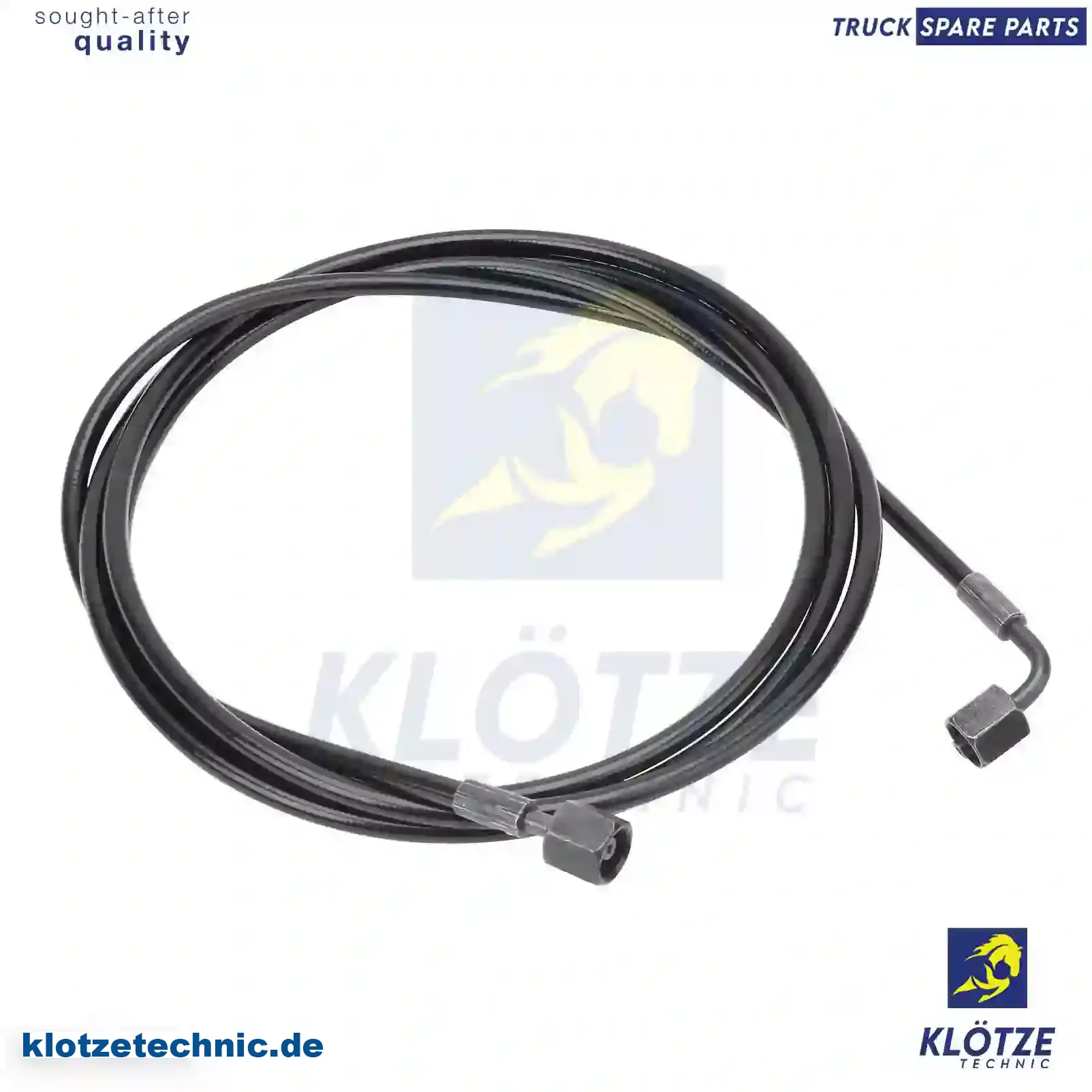 Hose line, cabin tilt, 1076189, 979927, ZG00257-0008 || Klötze Technic