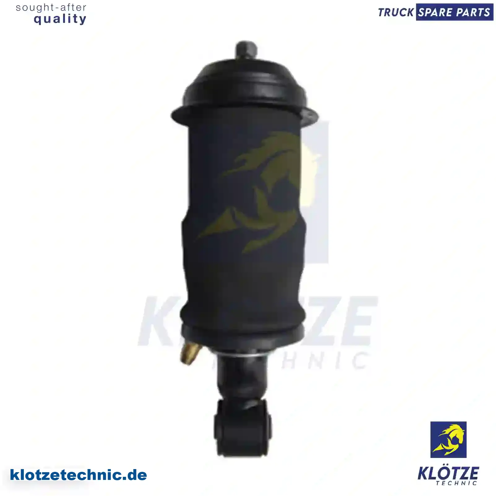 Cabin shock absorber, with air bellow, 1873668, , , , , || Klötze Technic