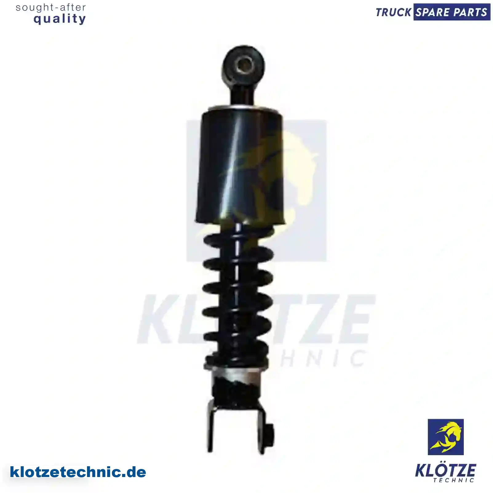 Cabin shock absorber, 1923647, 2023669, 2023671, ZG41137-0008, , , || Klötze Technic