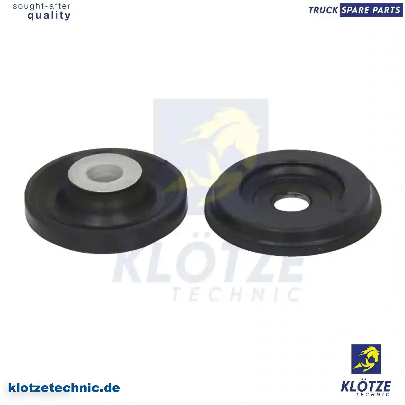 Mounting kit, cabin shock absorber, 21111925S, 3198836S || Klötze Technic