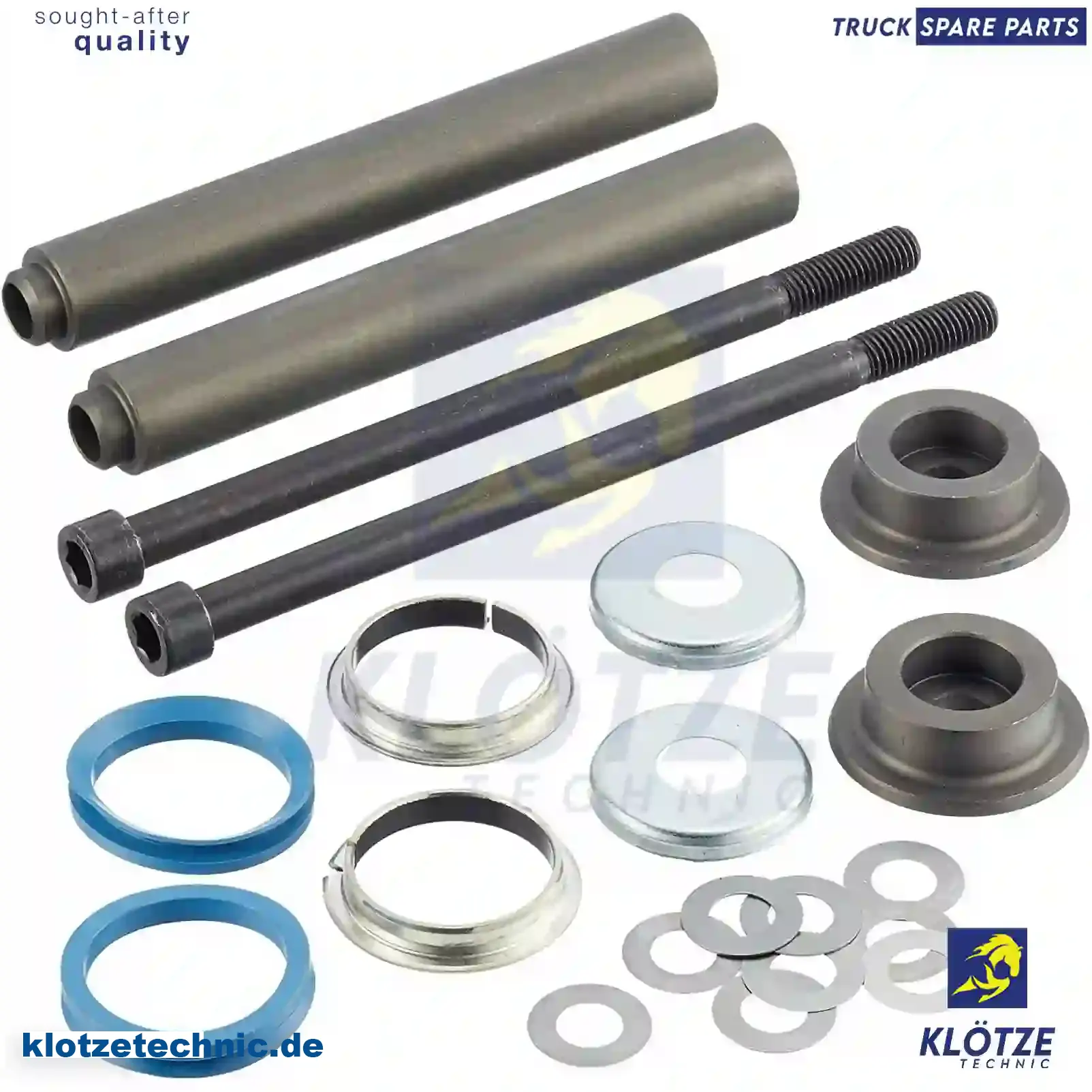 Repair kit, cabin suspension, double kit, 8142168S2 || Klötze Technic