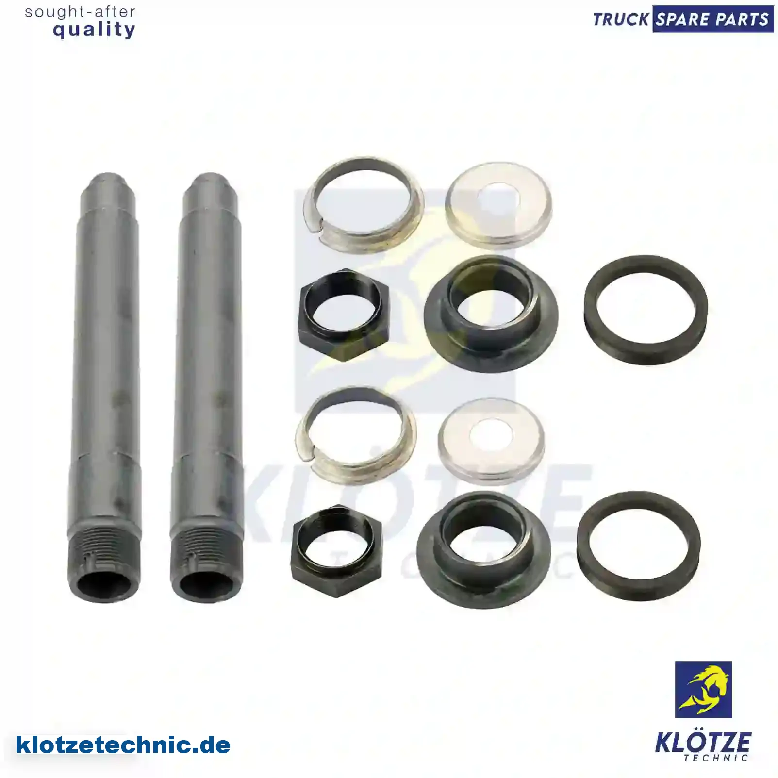 Repair kit, cabin suspension, double kit, 1075335S2 || Klötze Technic