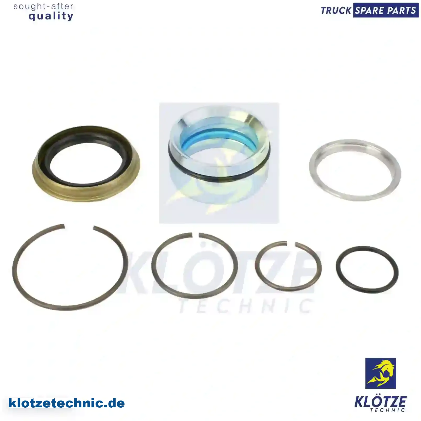 Repair kit, cabin tilt cylinder, 1518733, 20488307, 3092445 || Klötze Technic