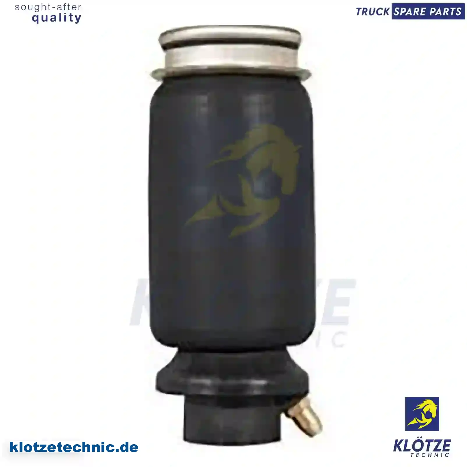 Air bellow, cabin shock absorber, 1424231, ZG40695-0008 || Klötze Technic