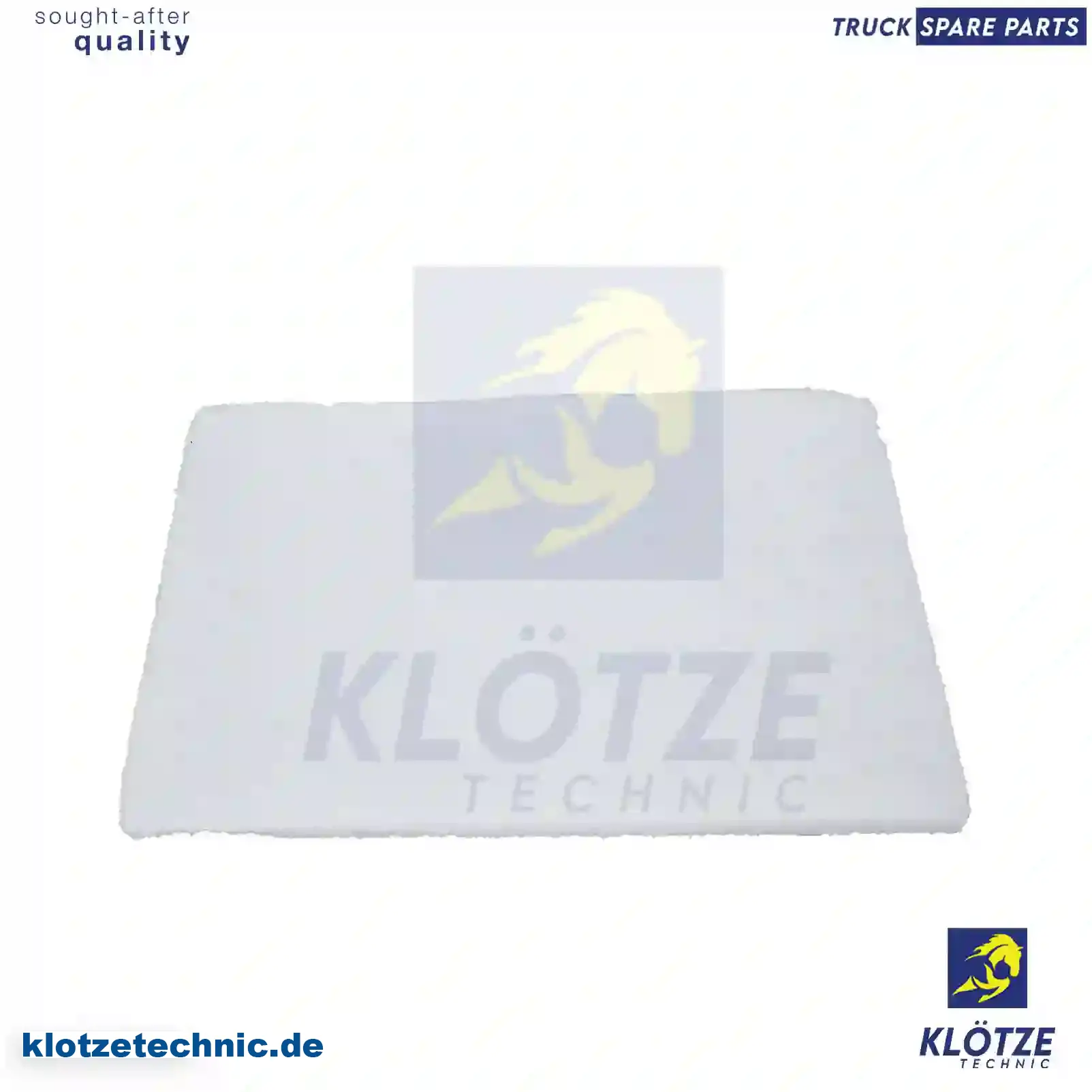 Cabin air filter, 303520, ZG60227-0008 || Klötze Technic