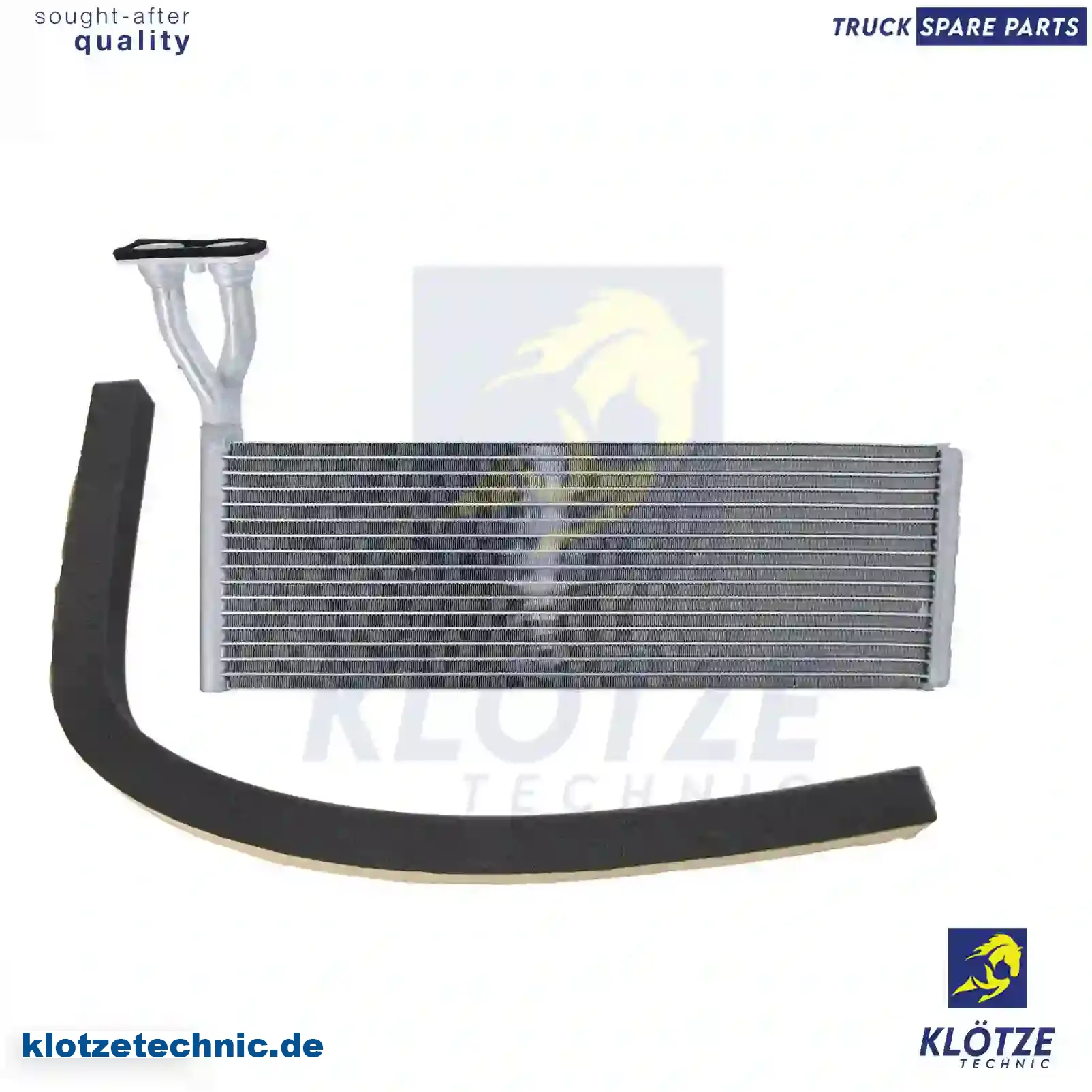 Heat exchanger, 1421760, 1437263, 1846702, 1847602, ZG10002-0008 || Klötze Technic