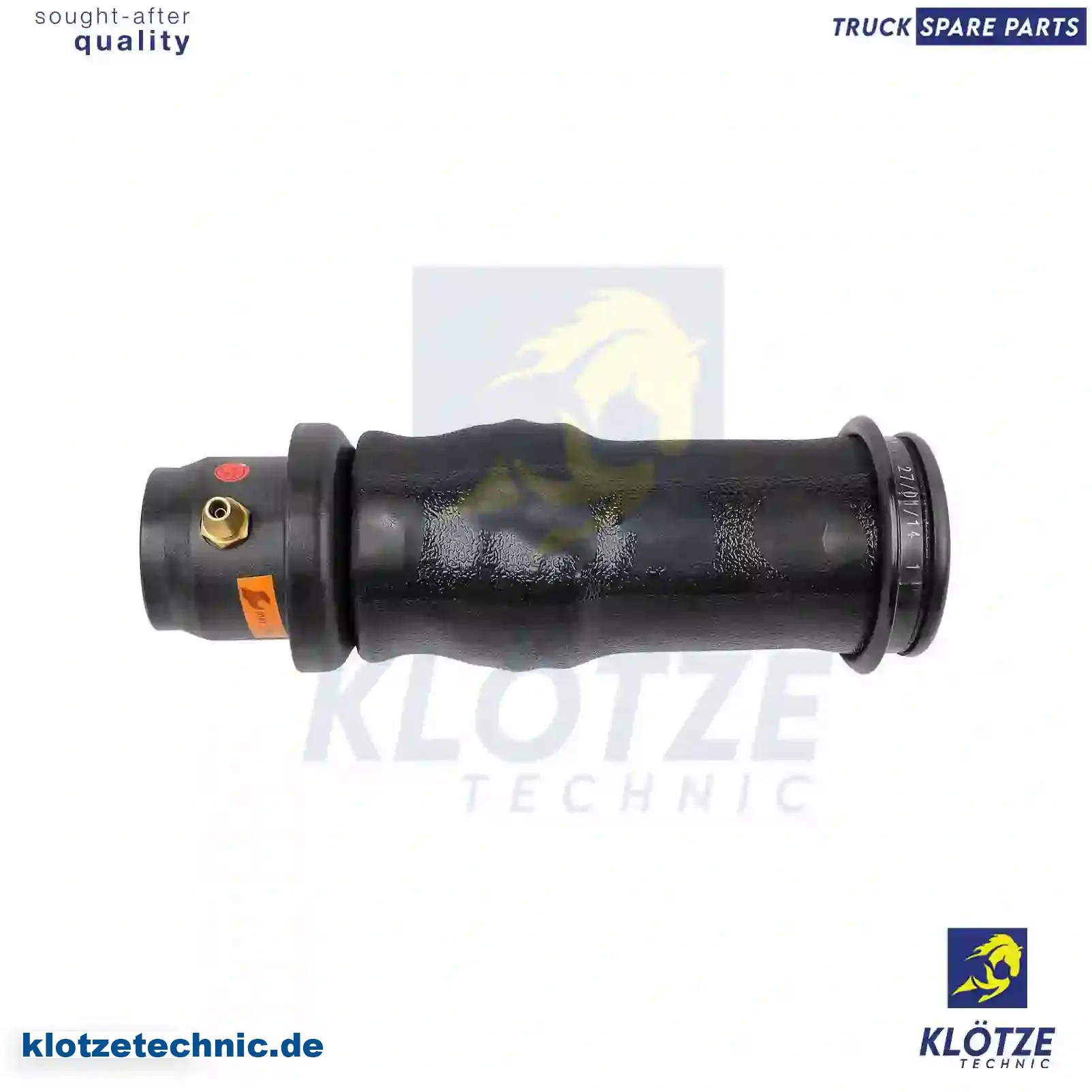 Air bellow, cabin shock absorber, 1348121 || Klötze Technic