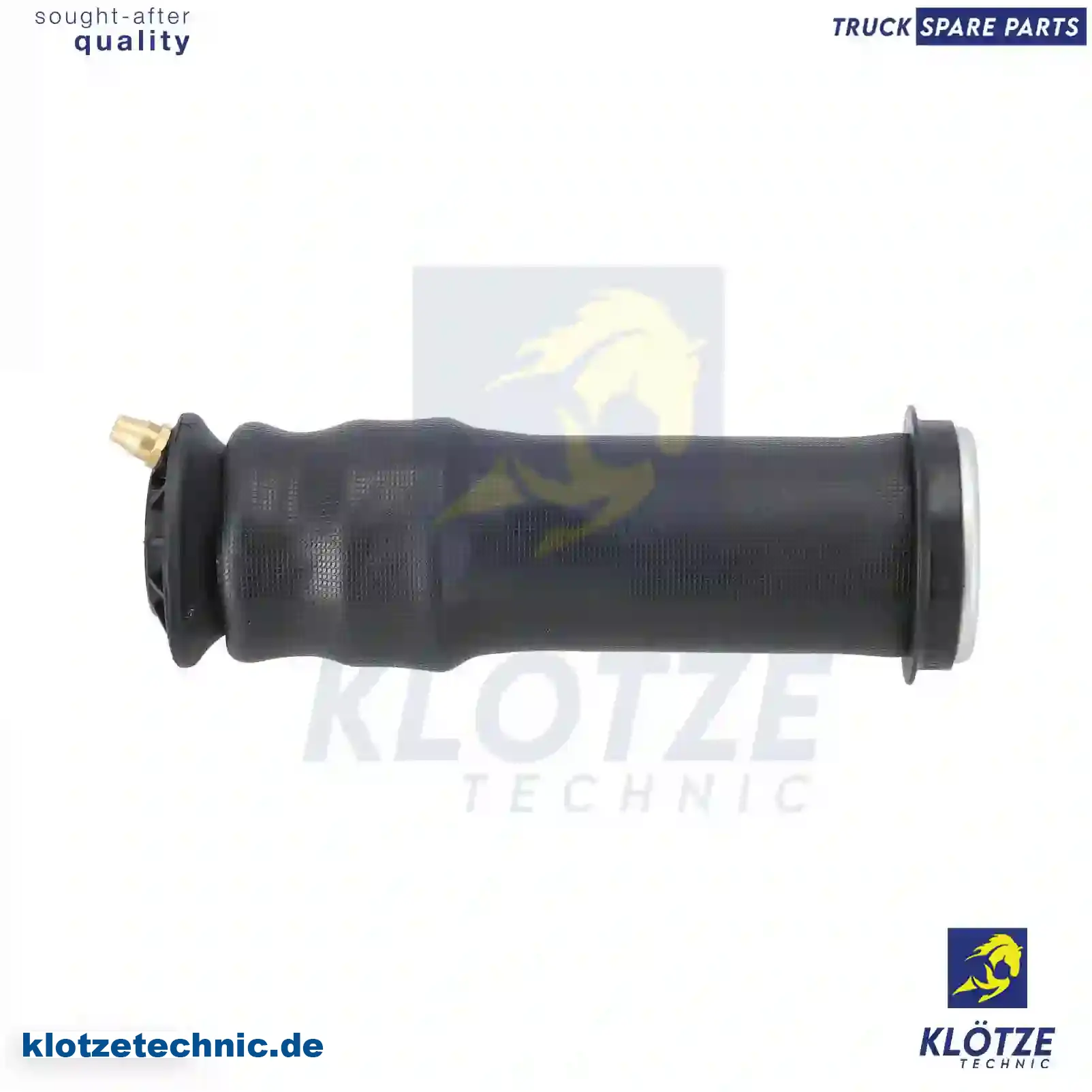 Air bellow, cabin shock absorber, 2086673 || Klötze Technic