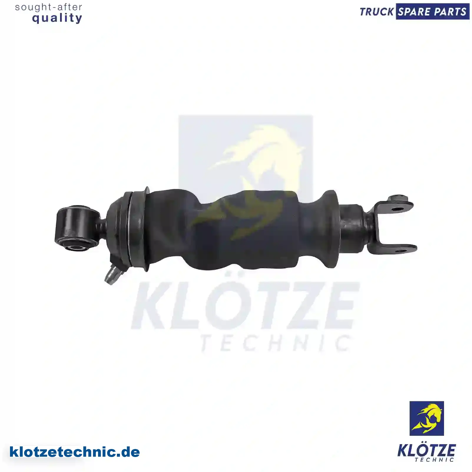 Cabin shock absorber, with air bellow, 1923645, , , , || Klötze Technic