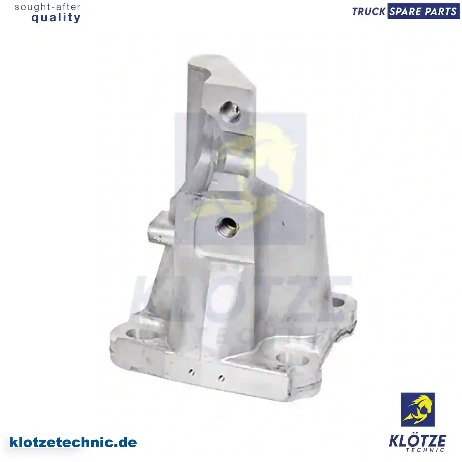 Bearing bracket, cabin suspension, right, 1865514, 1927789, 2405514 || Klötze Technic