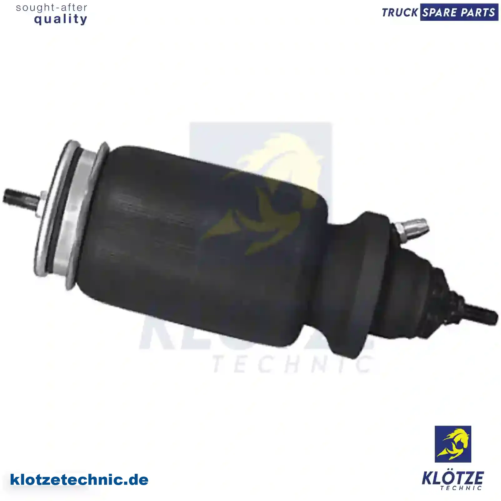 Cabin shock absorber, with air bellow, 1363120S, 1424227S, ZG41210-0008, , || Klötze Technic