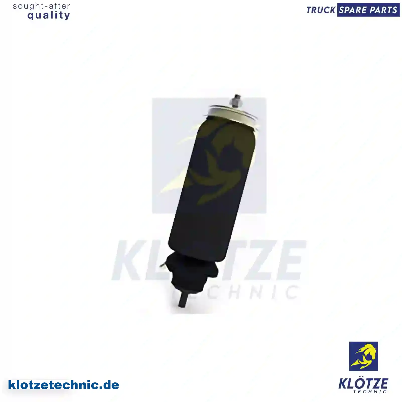 Cabin shock absorber, with air bellow, 1363122S2, 1424228S2, ZG41211-0008, , || Klötze Technic