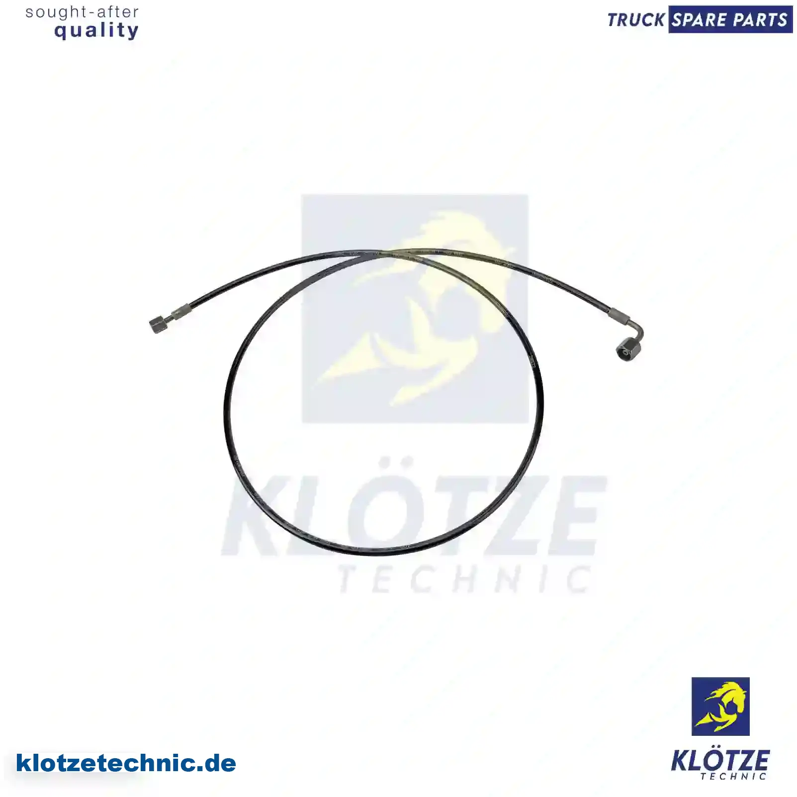 Hose line, cabin tilt, 1547296, 1851227, 2142431 || Klötze Technic