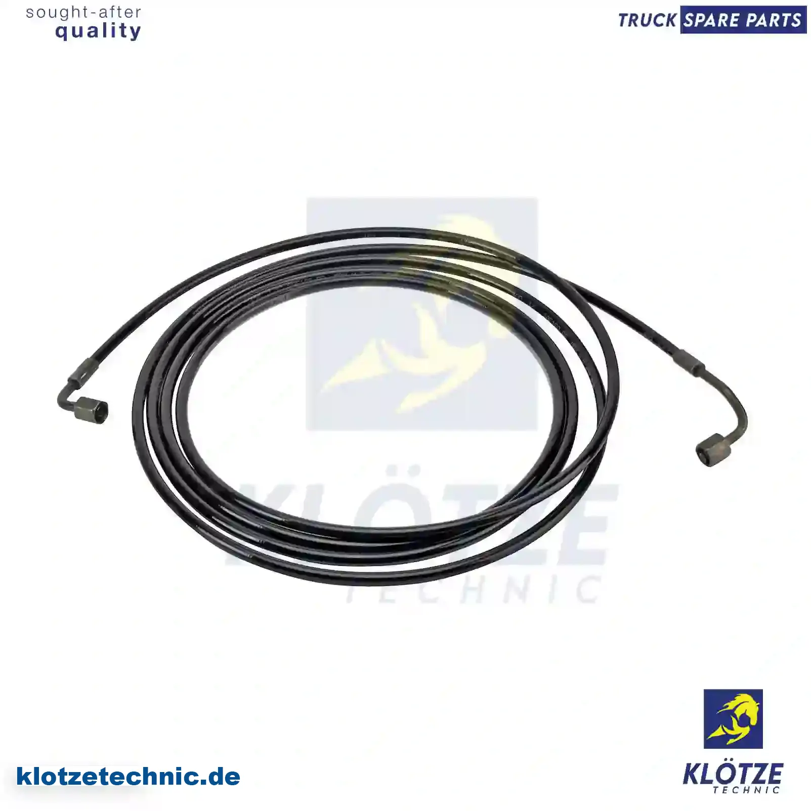 Hose line, cabin tilt, 1384519, 1524179, 1533160, 2142515, ZG00237-0008 || Klötze Technic