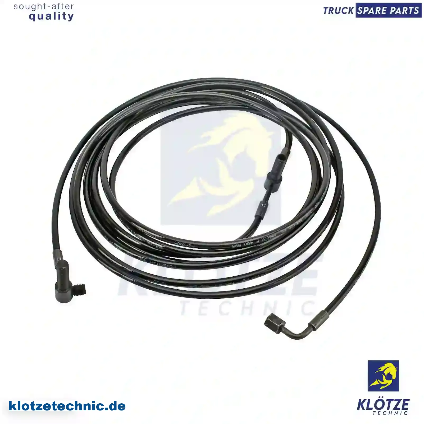 Hose line, cabin tilt, 1375949, 1524182, 1533163, 2142521, ZG00238-0008 || Klötze Technic